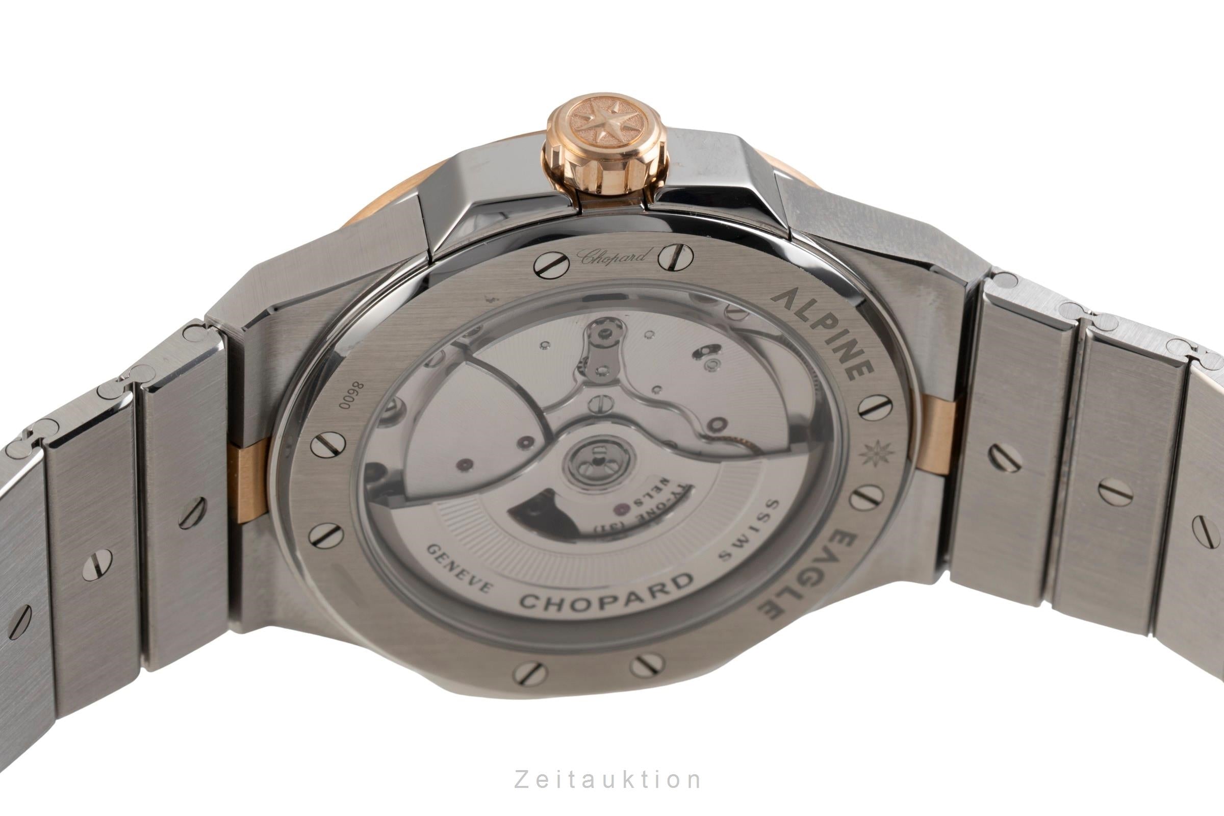Chopard Alpine Eagle steel / gold automatic men's watch 298600-6001 LP: 28000EUR  [2600910]