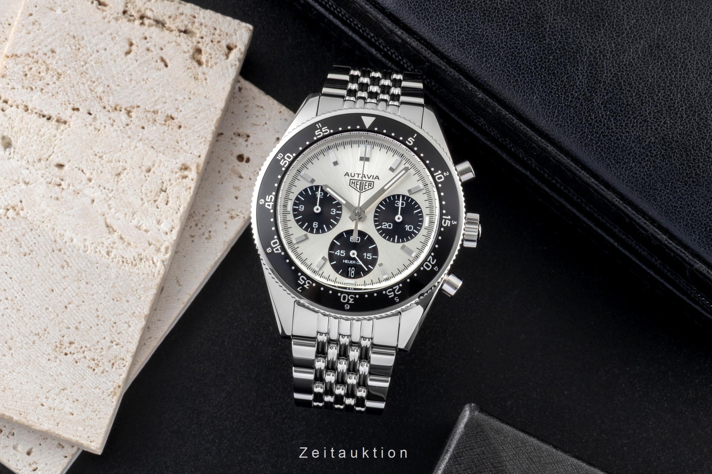 Tag Heuer Autavia chronographe acier automatique montre pour hommes CBE2111.BA0687 Limited  [2600911]