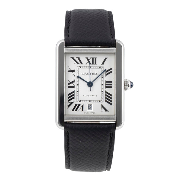Cartier Tank acciaio automatismo orologio da uomo WSTA0029 LP: 5400EUR  [2600912]