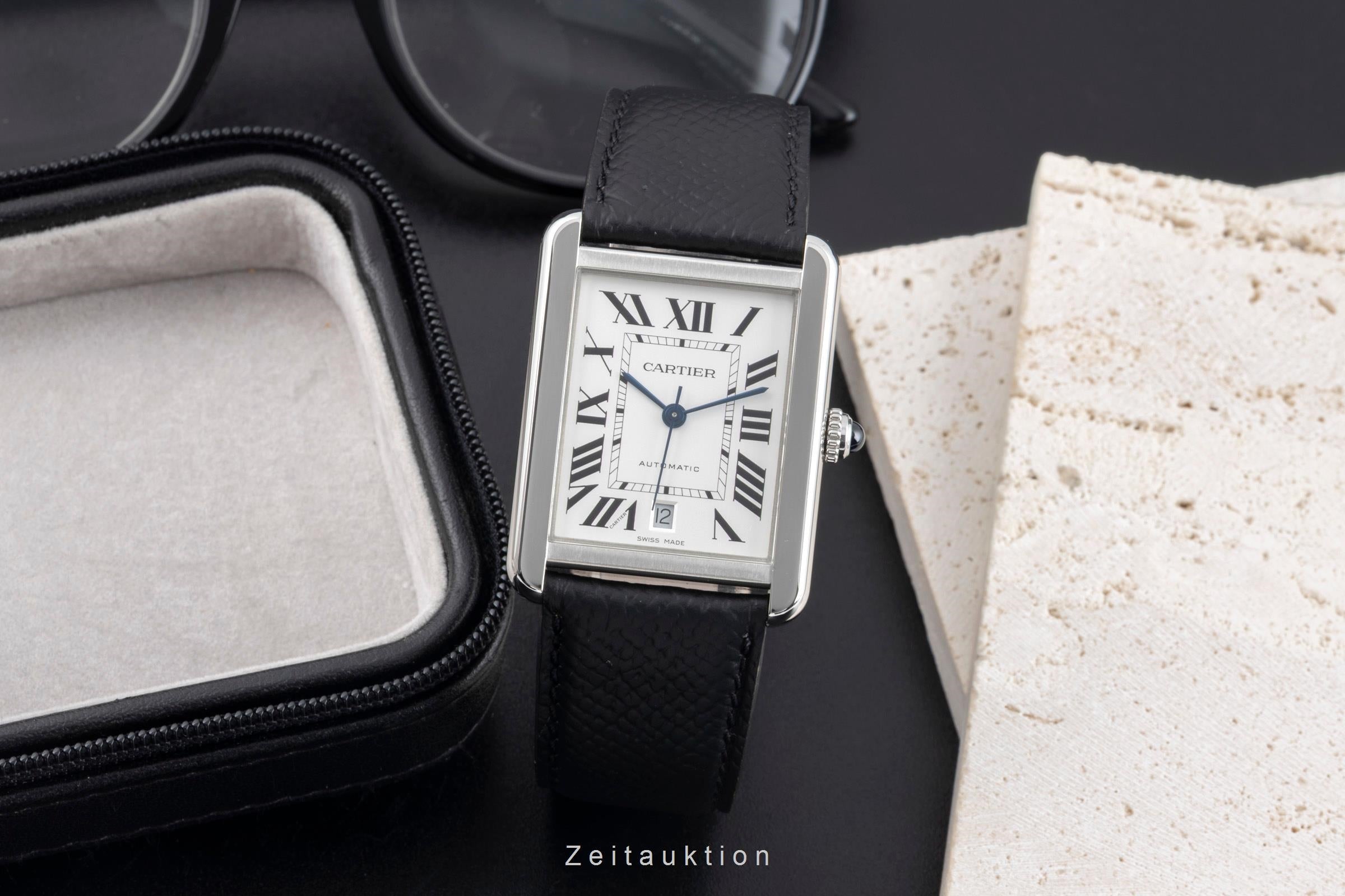 Cartier Tank acciaio automatismo orologio da uomo WSTA0029 LP: 5400EUR  [2600912]