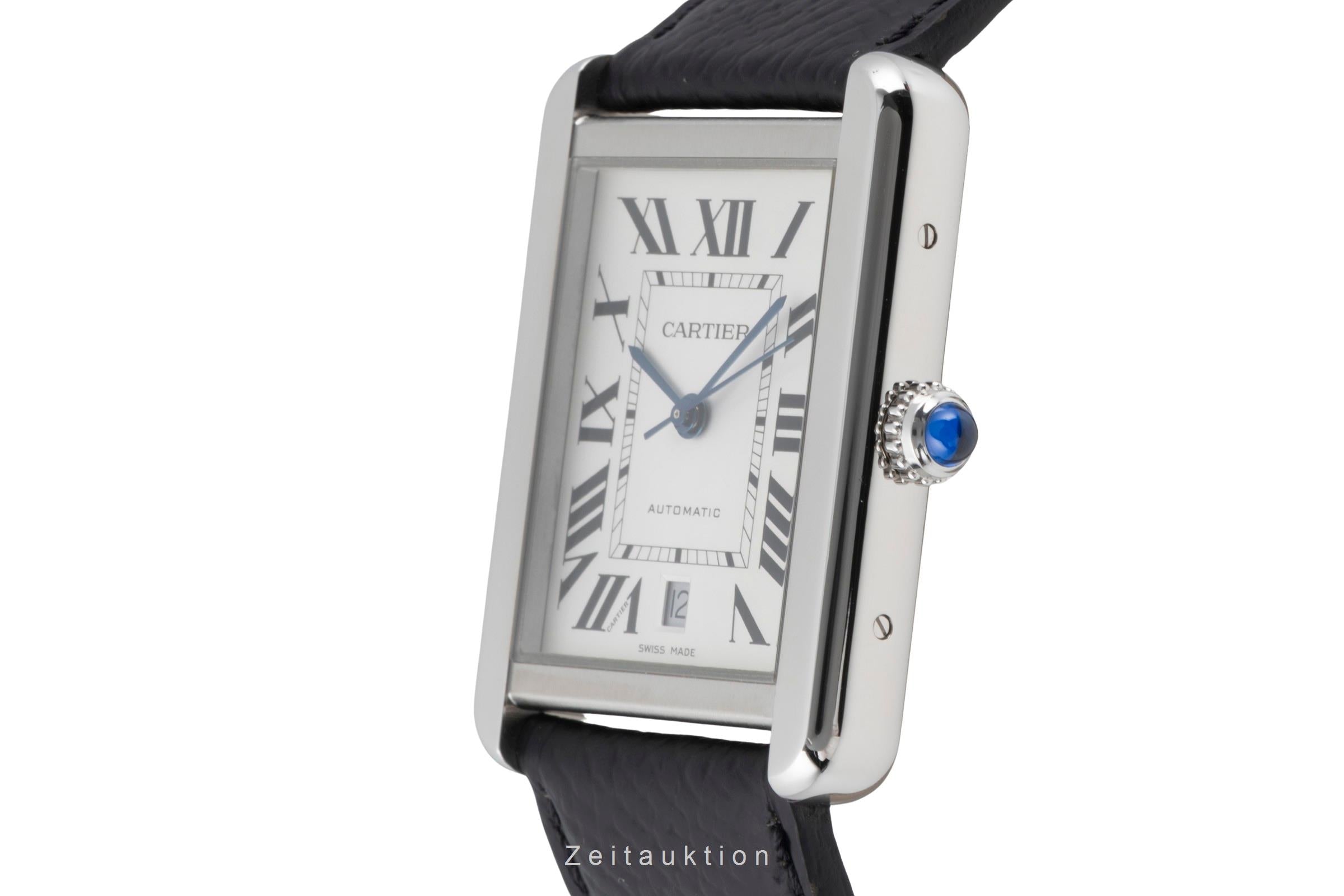 Cartier Tank acciaio automatismo orologio da uomo WSTA0029 LP: 5400EUR  [2600912]