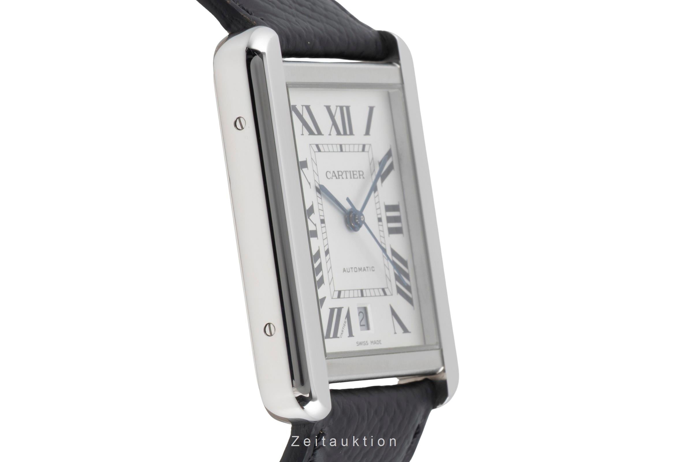 Cartier Tank acciaio automatismo orologio da uomo WSTA0029 LP: 5400EUR  [2600912]
