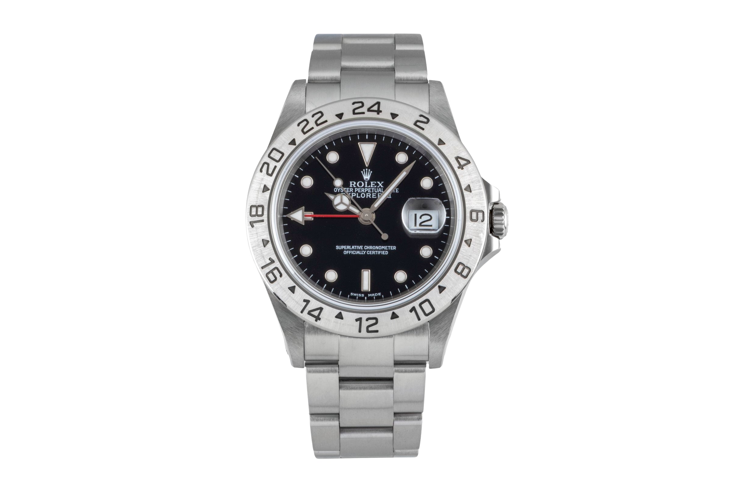 Rolex Explorer II steel automatic men's watch 16570  [2600913]