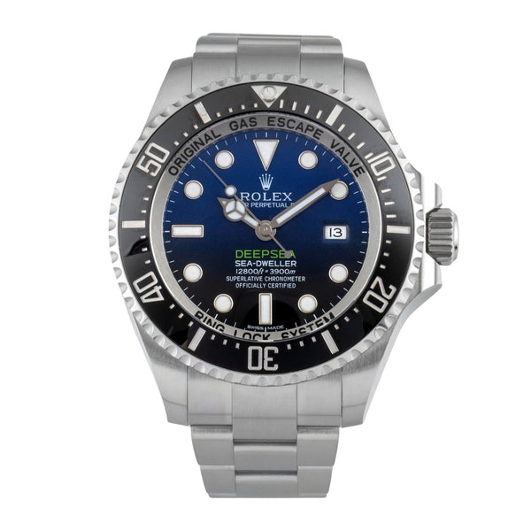 Rolex Sea-Dweller Deepsea Blue Dial Oyster Stahl Automatik Ref. 116660 B&P 2017 [2600914]