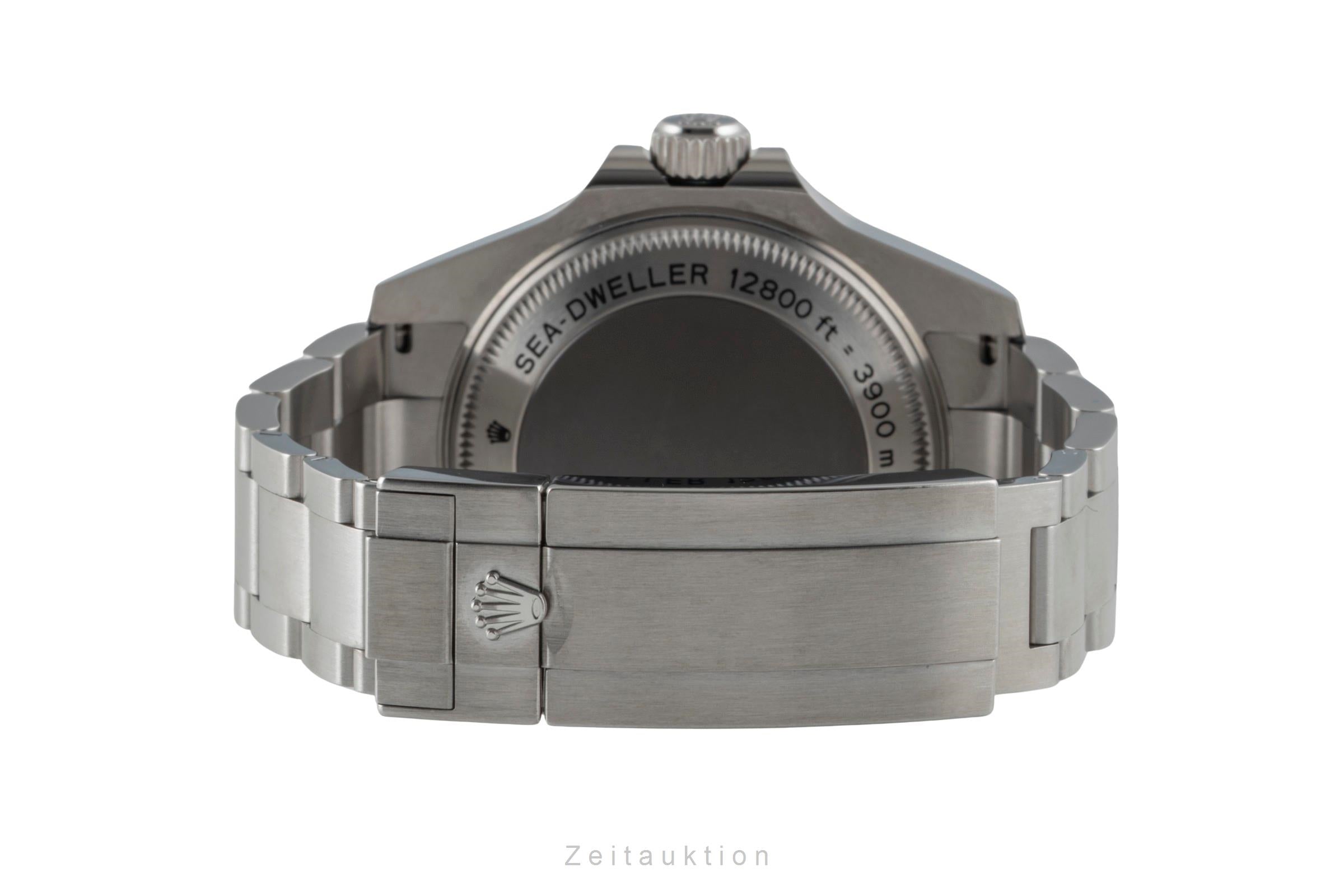 Rolex Sea-Dweller Deepsea Blue Dial Oyster Stahl Automatik Ref. 116660 B&P 2017 [2600914]