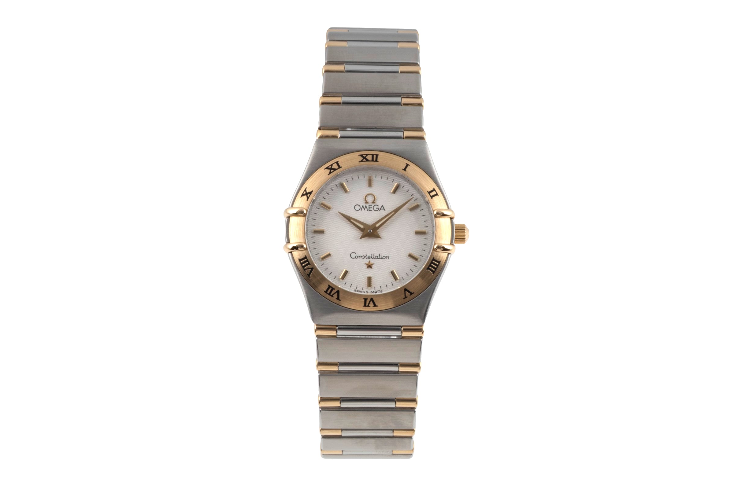 Omega Constellation steel / gold quartz women's watch 795.1202  [2600915]