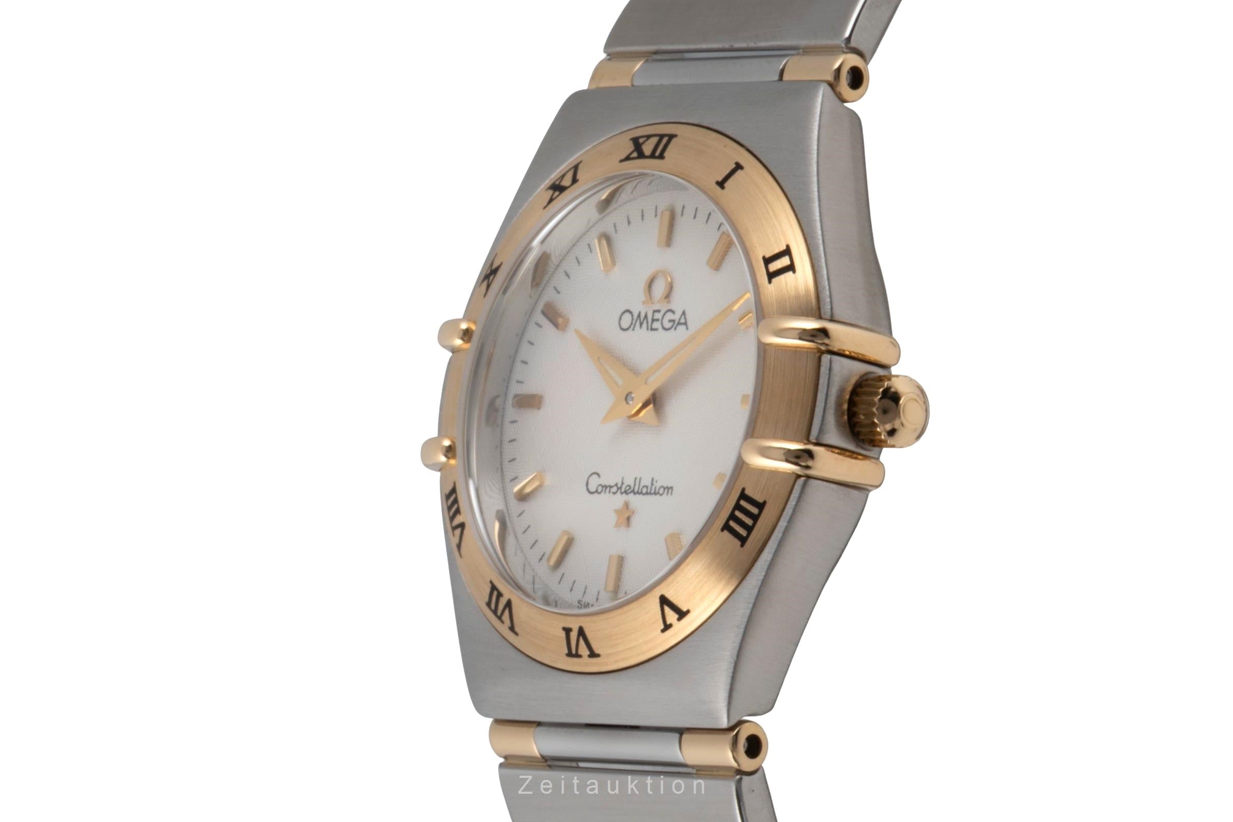 Omega Constellation steel / gold quartz women's watch 795.1202  [2600915]