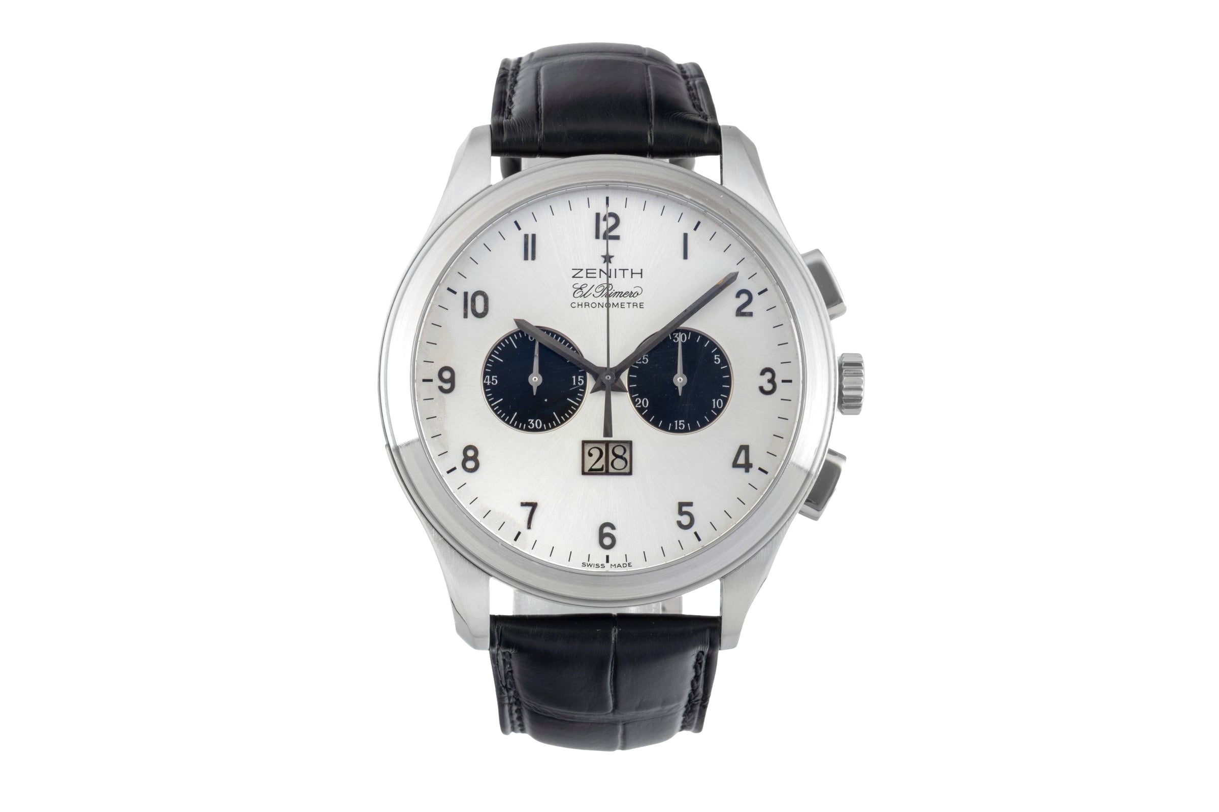 Zenith El Primero chronograph steel automatic Kal. 4010 Ref