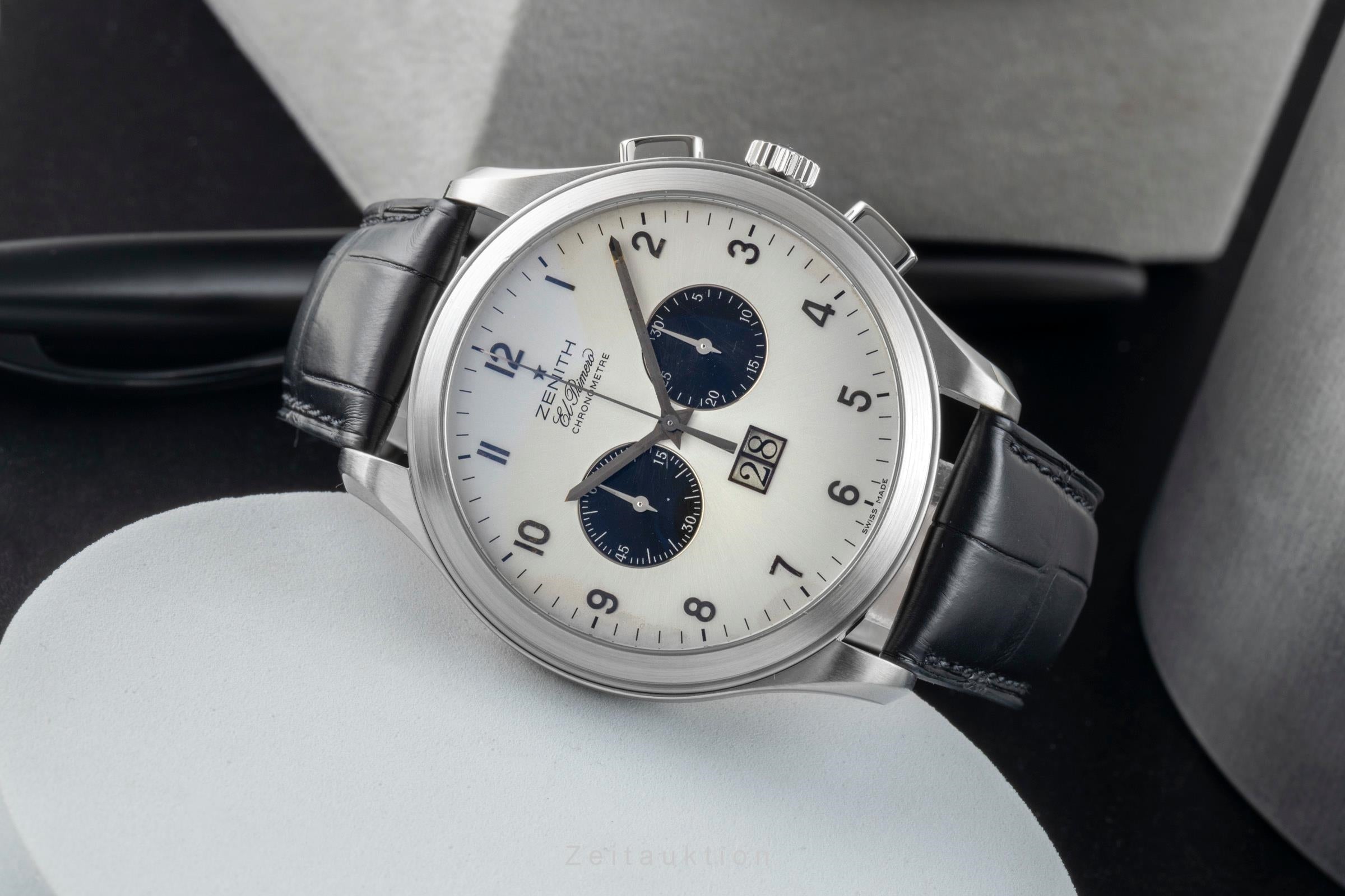 Zenith El Primero chronograph steel automatic men's watch 03.0520.4010  [2600916]