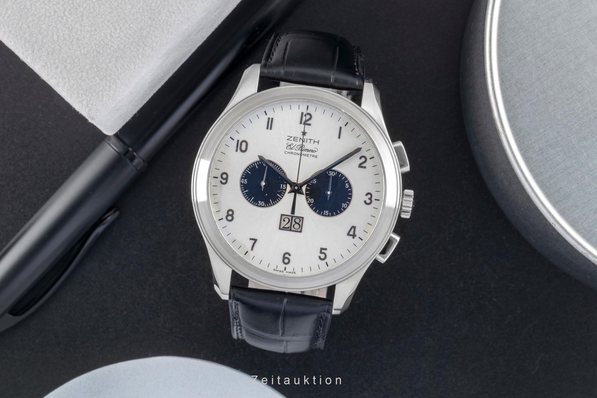 Zenith El Primero chronograph steel automatic men's watch 03.0520.4010  [2600916]