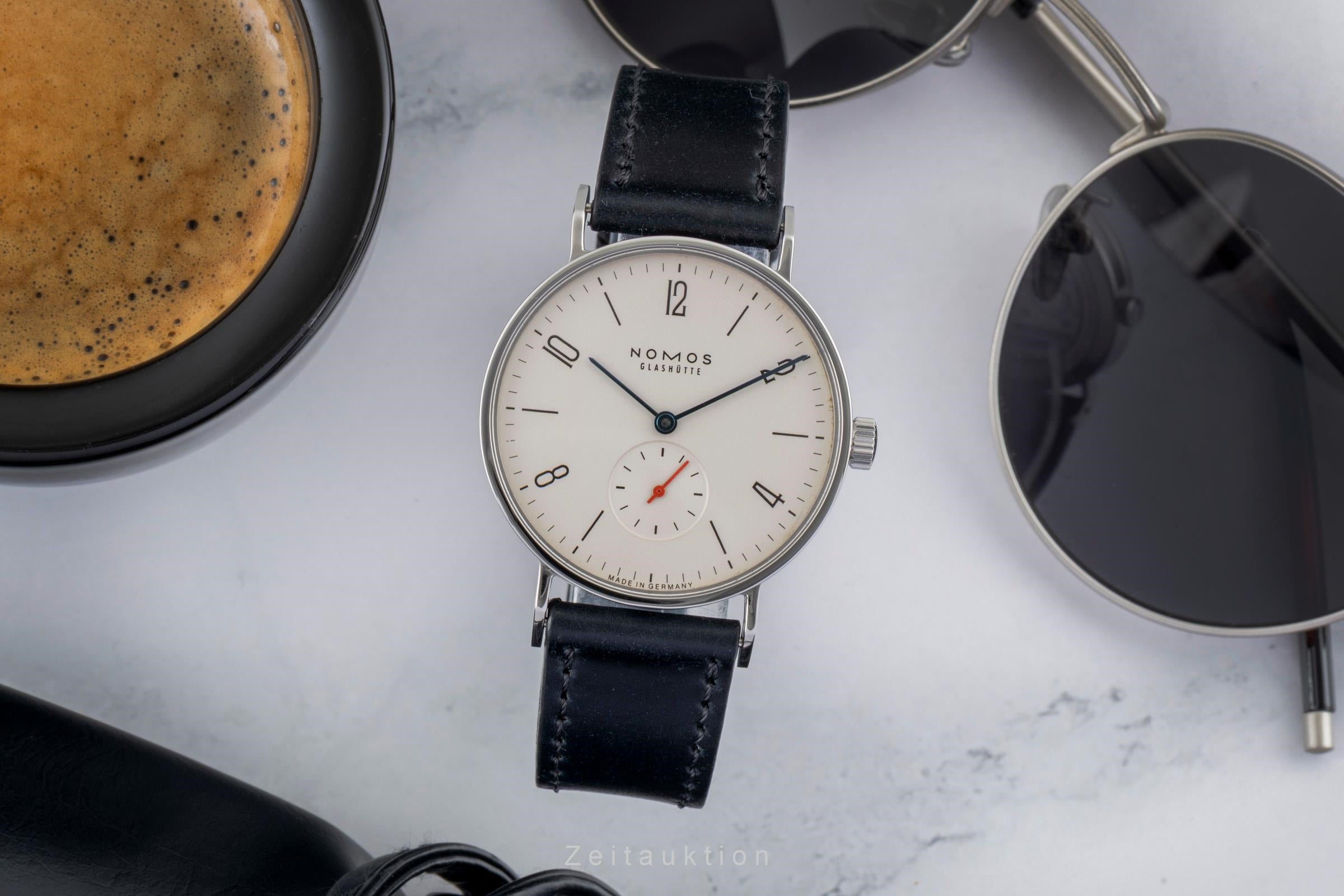 Nomos Tangente acciaio carica manuale orologio da uomo Nomos Tangente Bauhaus Limited  [2600917]
