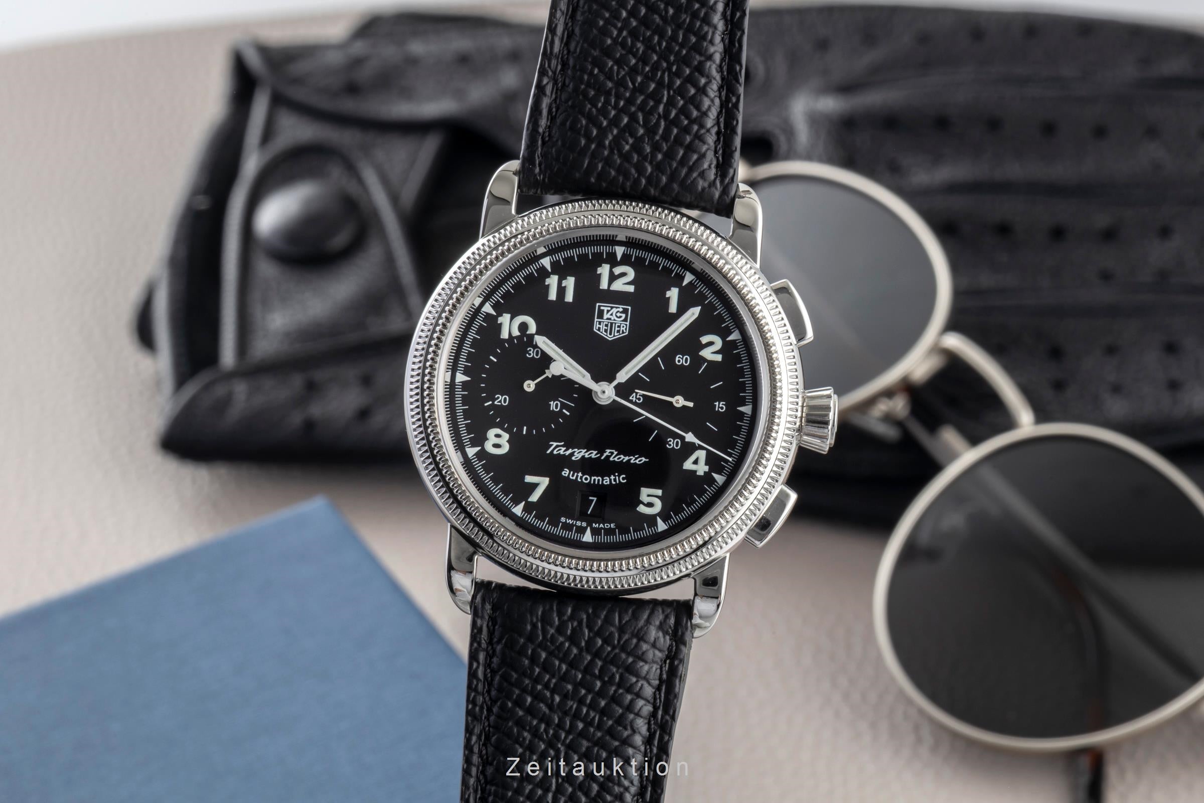 Tag Heuer Targa Florio chronograph steel automatic Ref. CX2110