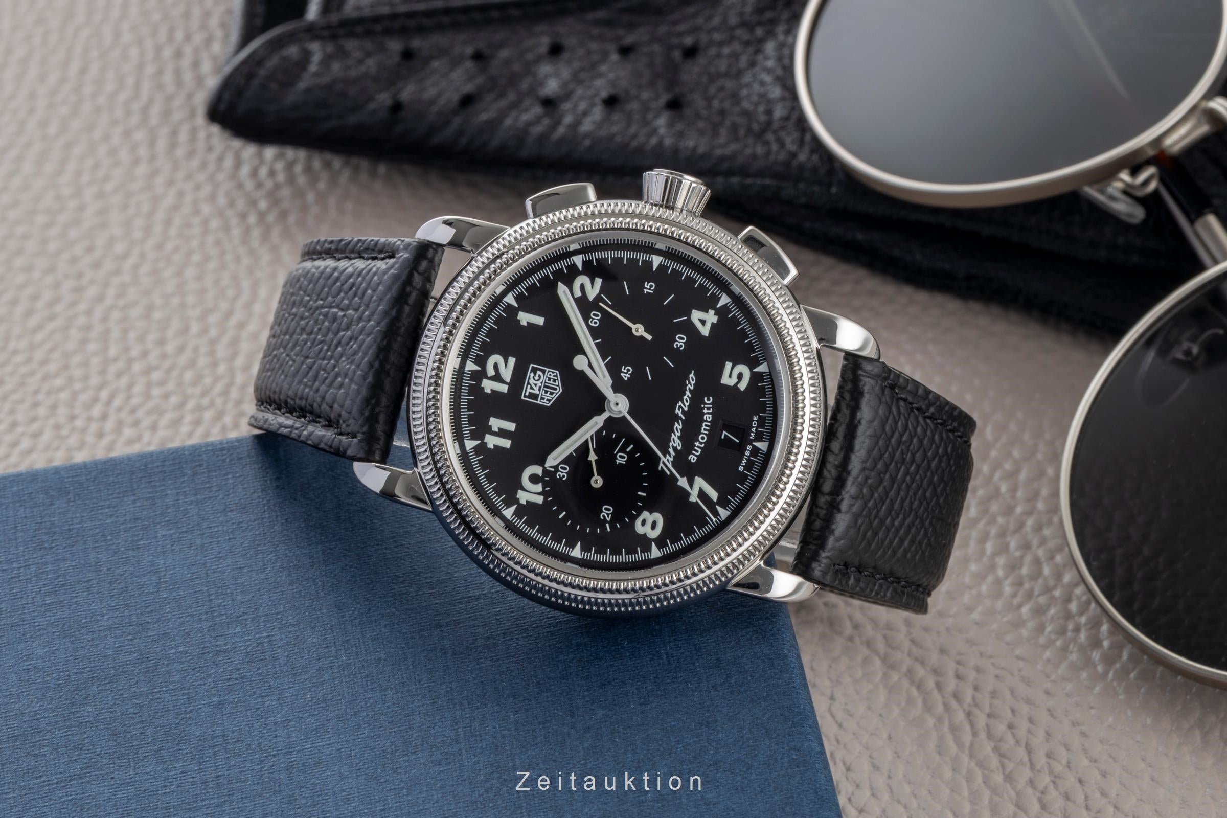 Tag Heuer Targa Florio Chronograph Edelstahl Automatik Ref. CX2110.FC6171 Papers [2600918]