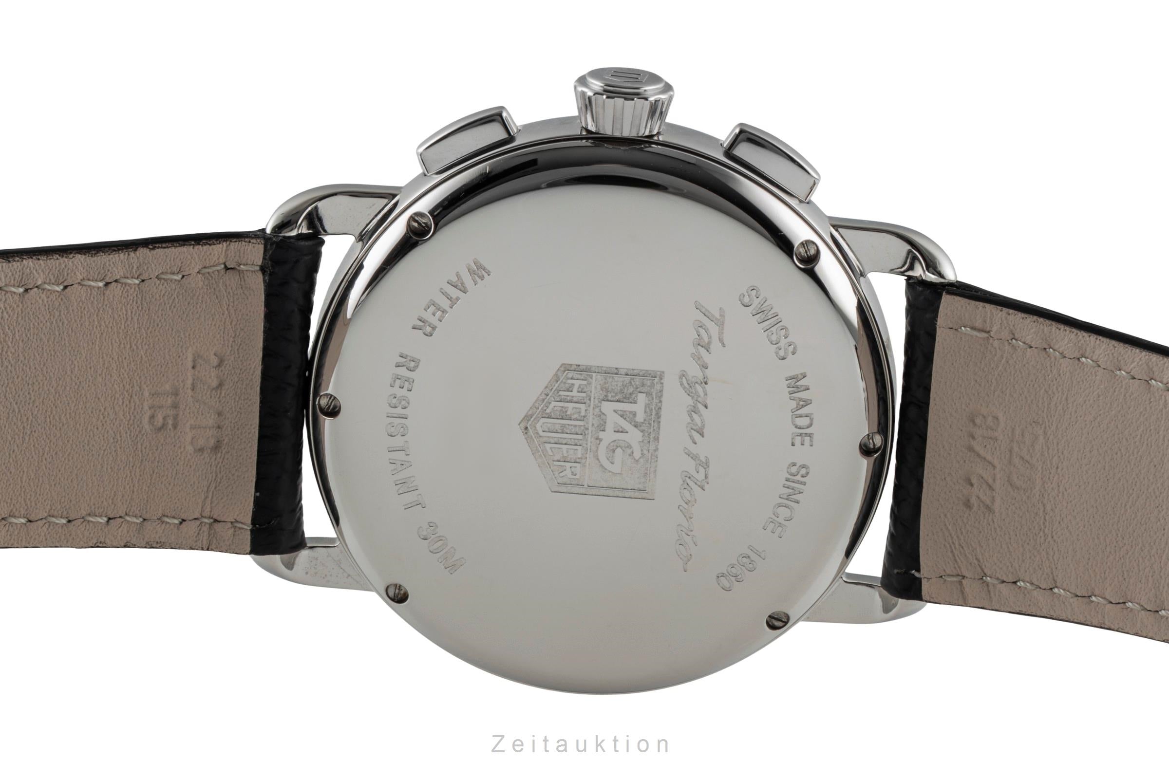 Tag Heuer Targa Florio Chronograph Edelstahl Automatik Ref. CX2110.FC6171 Papers [2600918]
