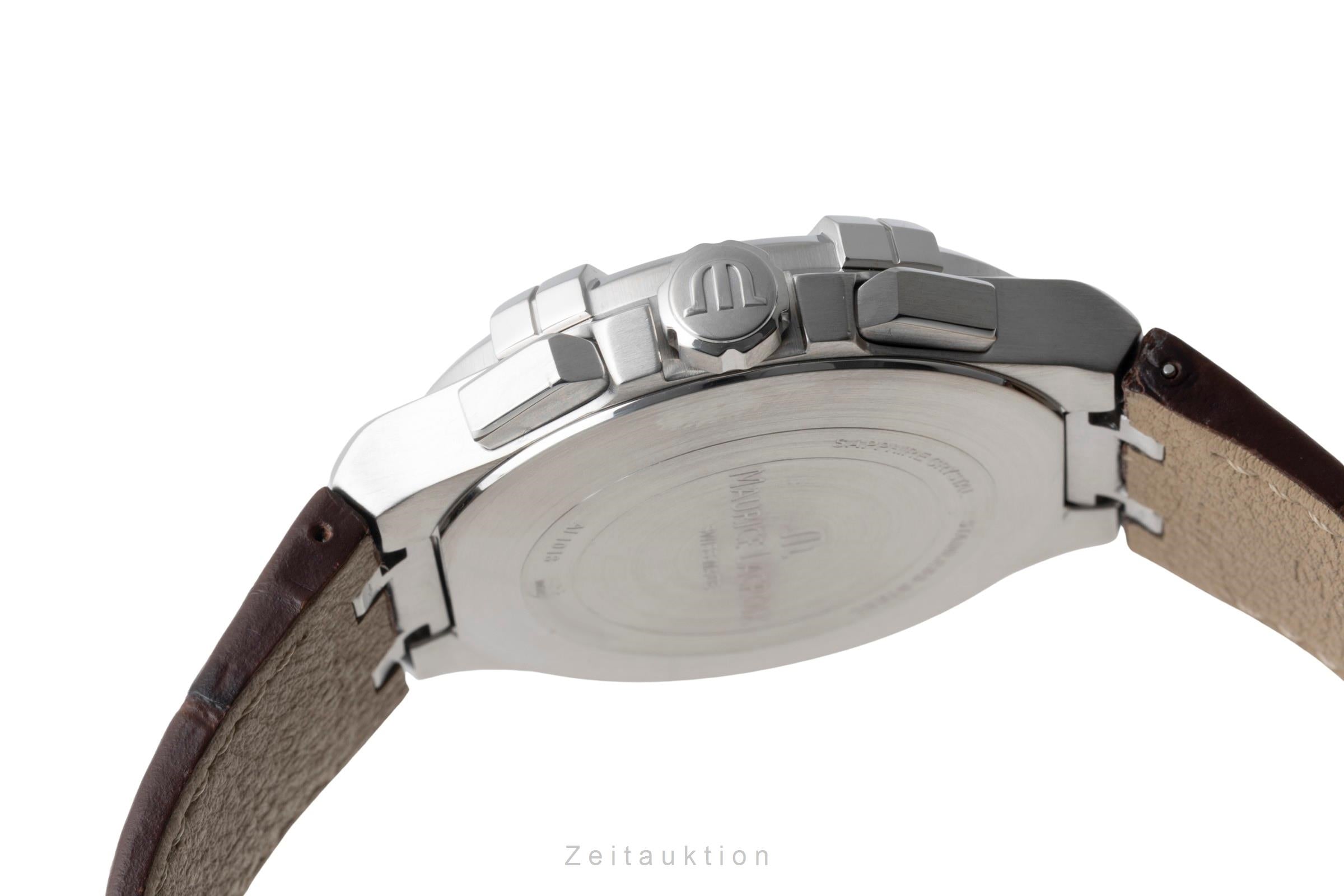 Maurice Lacroix Aikon Chronograph Stahl Quarz Ref.  AI1018-SS001-1301 B&P 2018 [2600919]