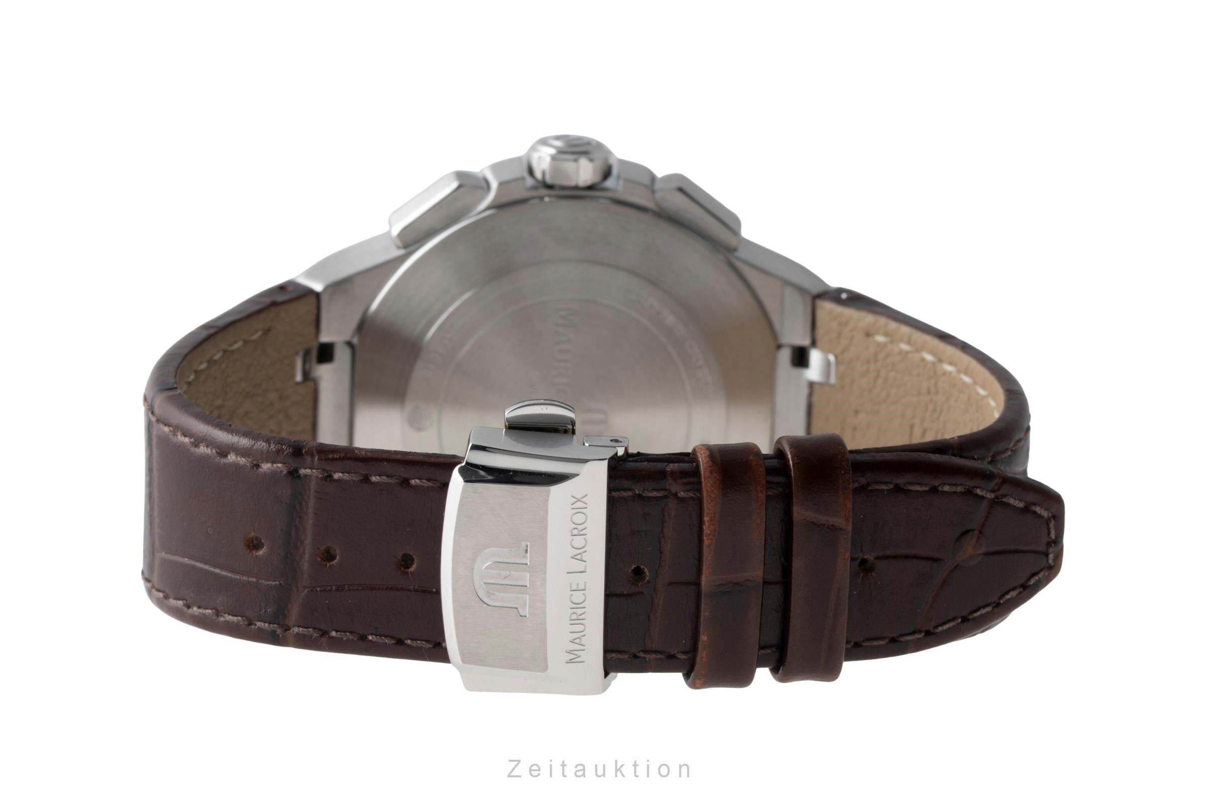 Maurice Lacroix Aikon Chronograph Stahl Quarz Ref.  AI1018-SS001-1301 B&P 2018 [2600919]