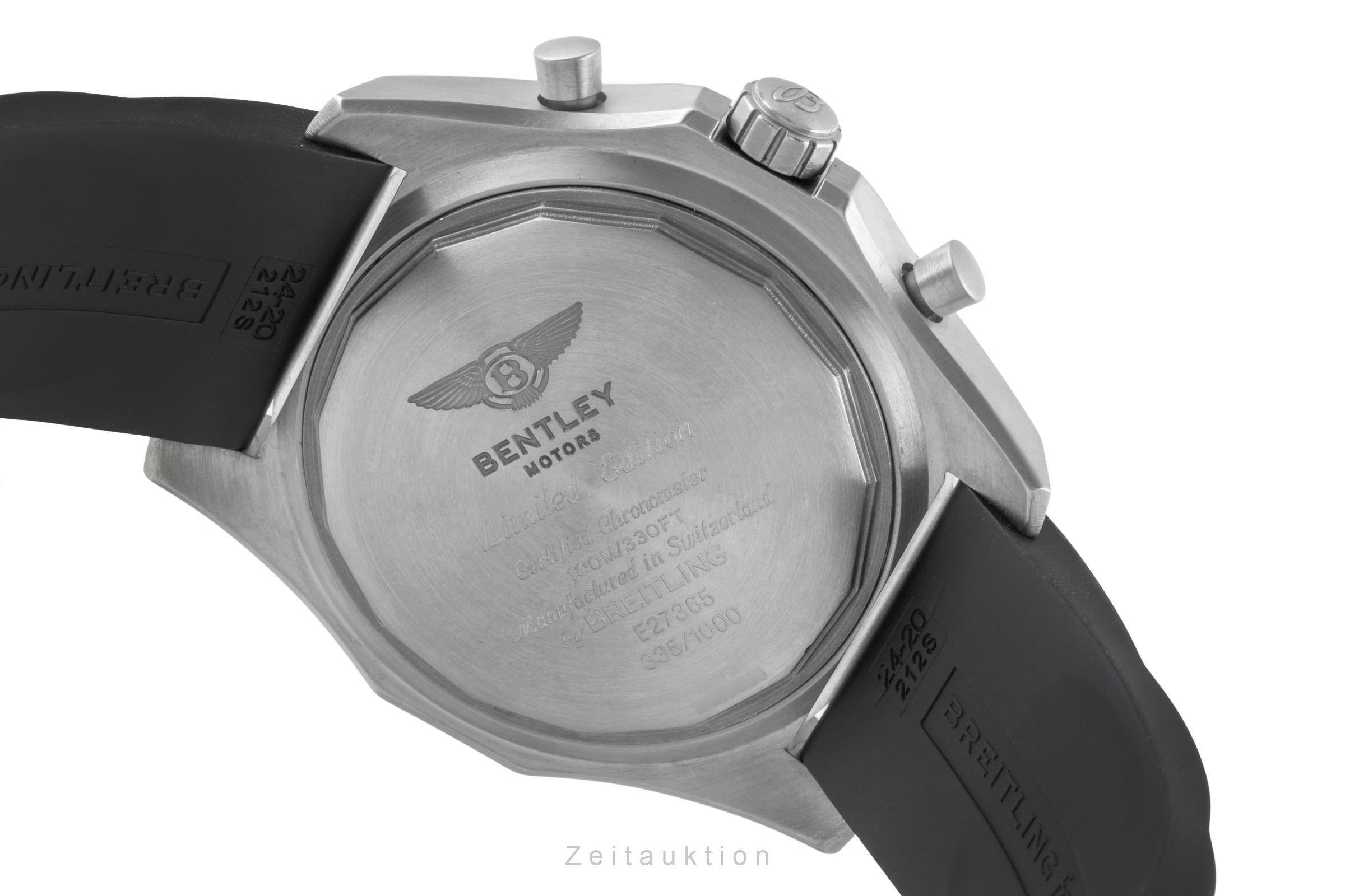 Breitling Bentley Motors chronograph titanium automatic men's watch E27365 Limited  [2600921]