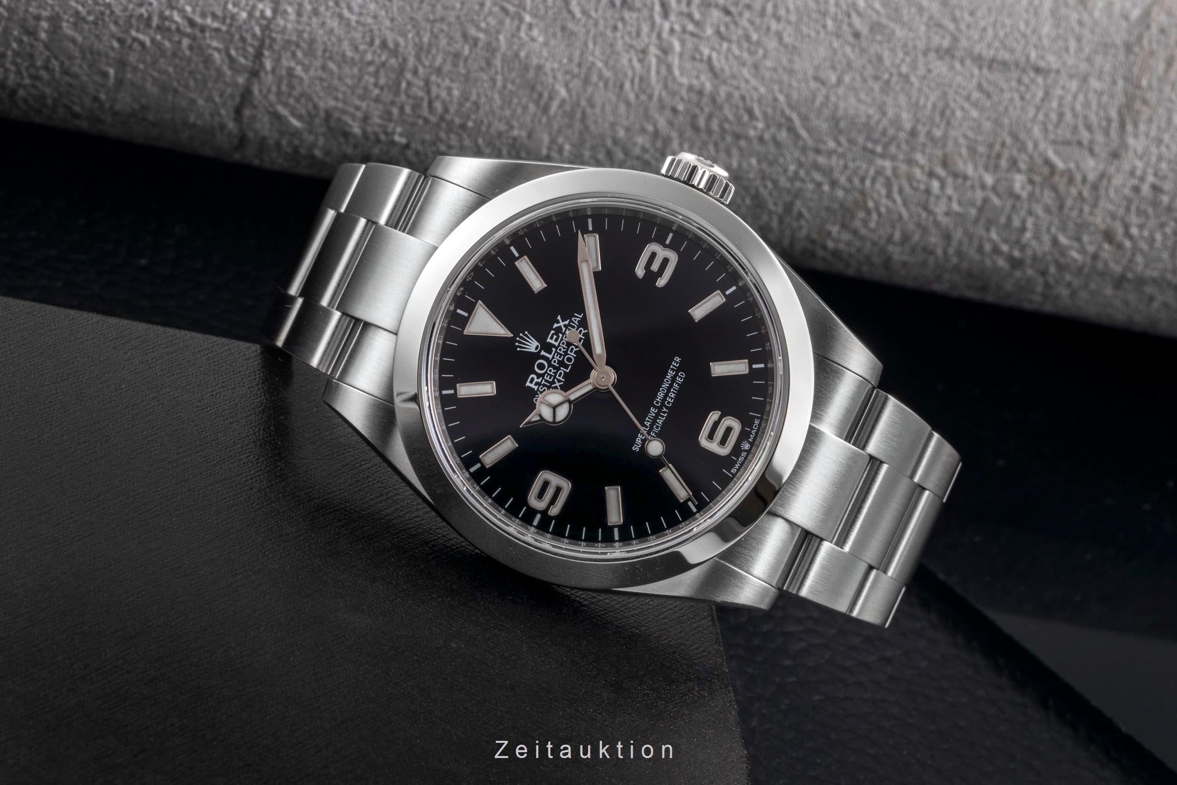 Rolex Explorer acciaio automatismo orologio da uomo 224270  [2600922]