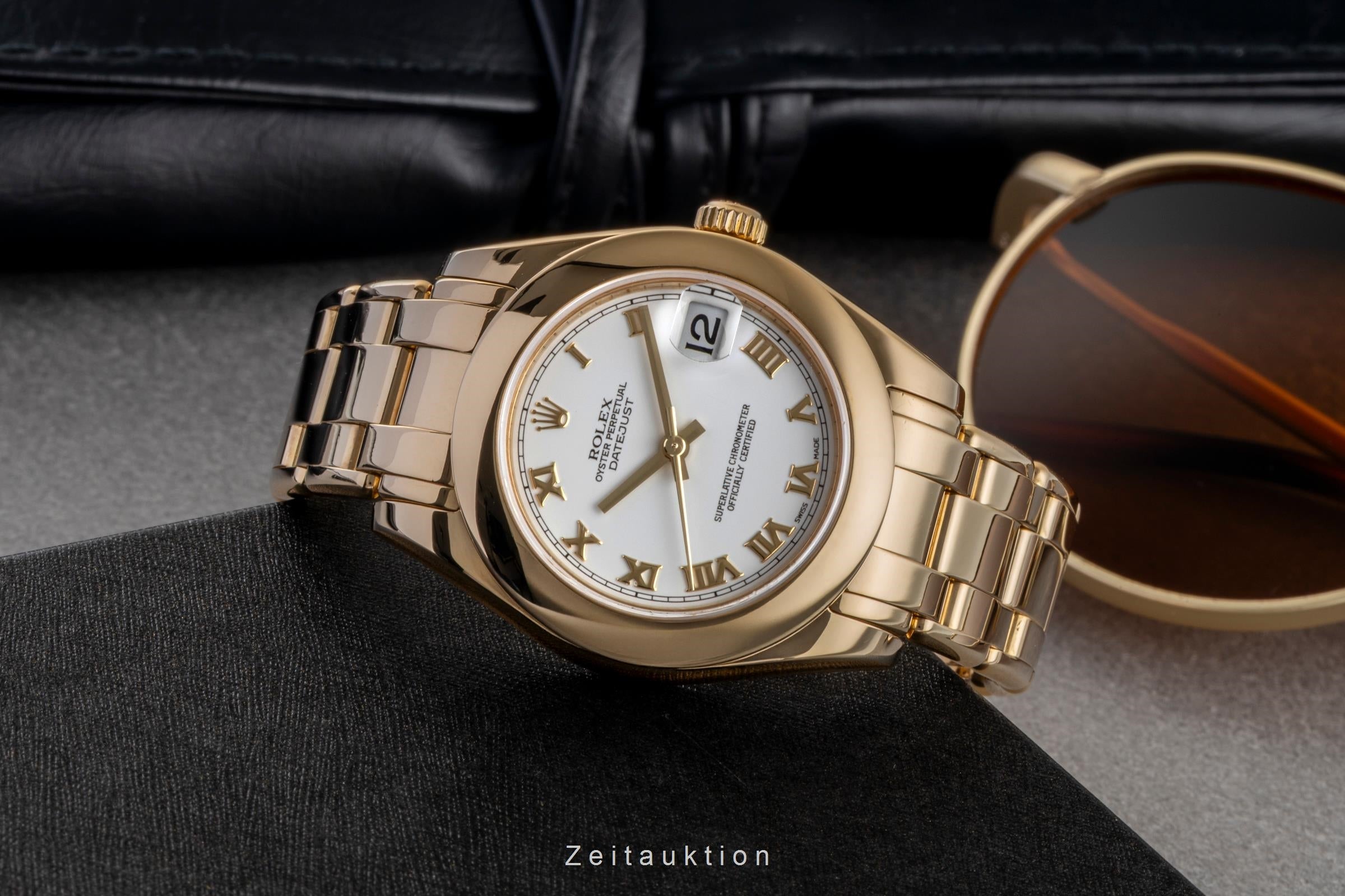 Rolex Datejust or 18 ct automatique montre pour femmes 81208  [2600923]