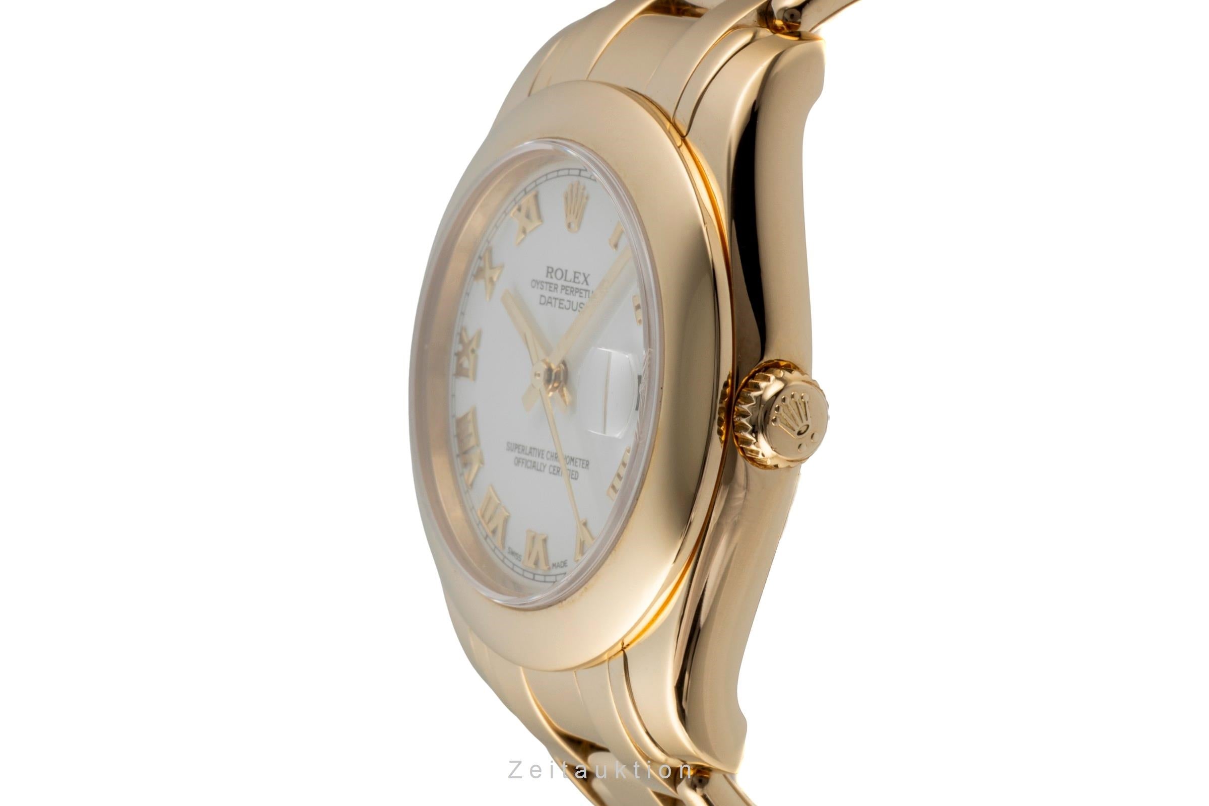 Rolex Datejust or 18 ct automatique montre pour femmes 81208  [2600923]