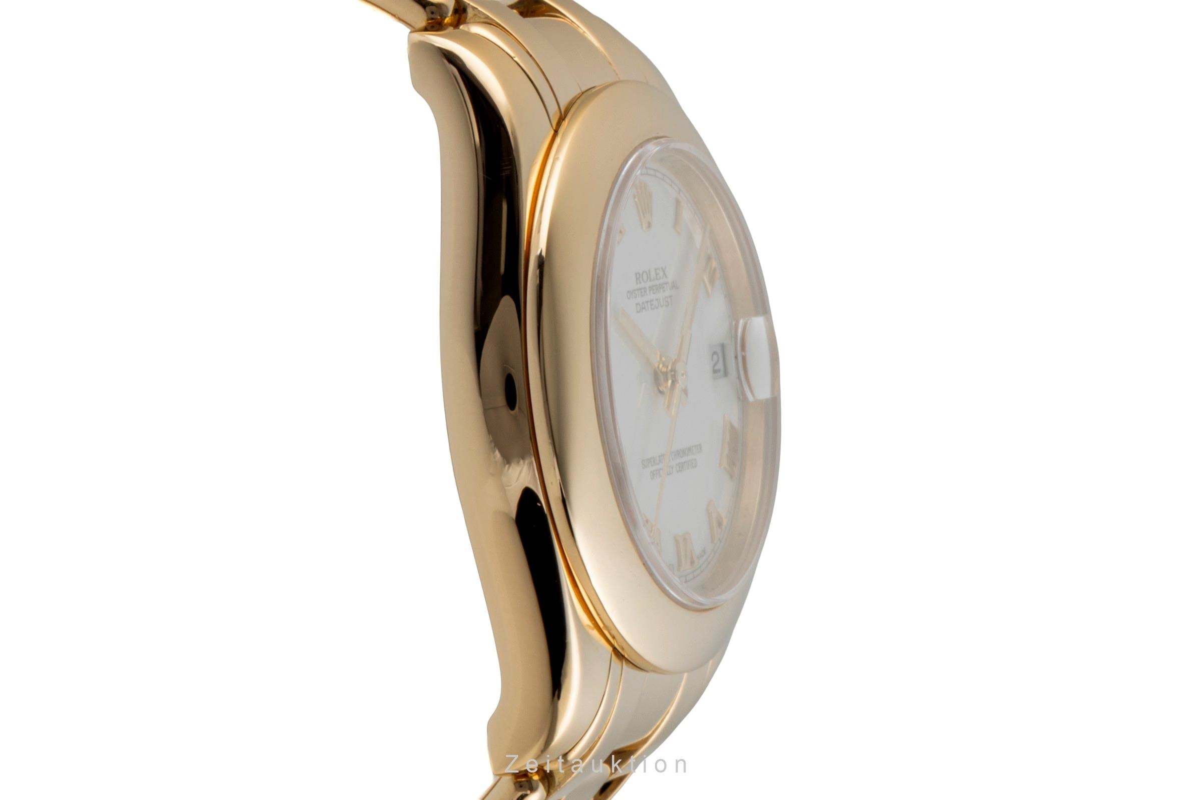 Rolex Datejust or 18 ct automatique montre pour femmes 81208  [2600923]