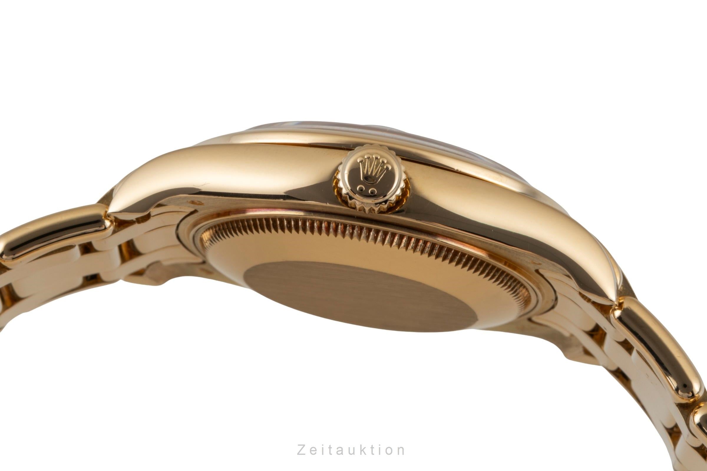 Rolex Datejust or 18 ct automatique montre pour femmes 81208  [2600923]