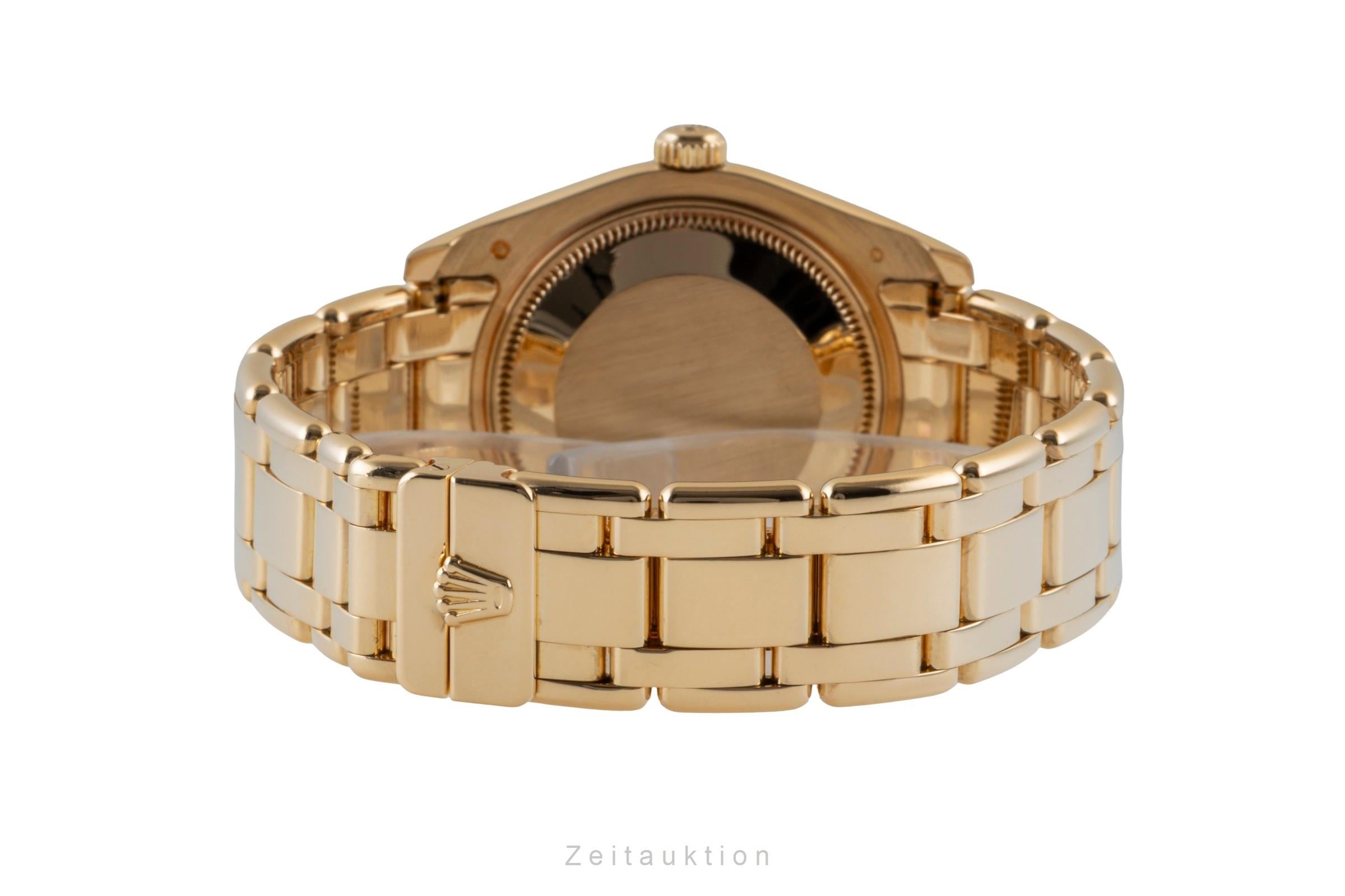 Rolex Datejust or 18 ct automatique montre pour femmes 81208  [2600923]