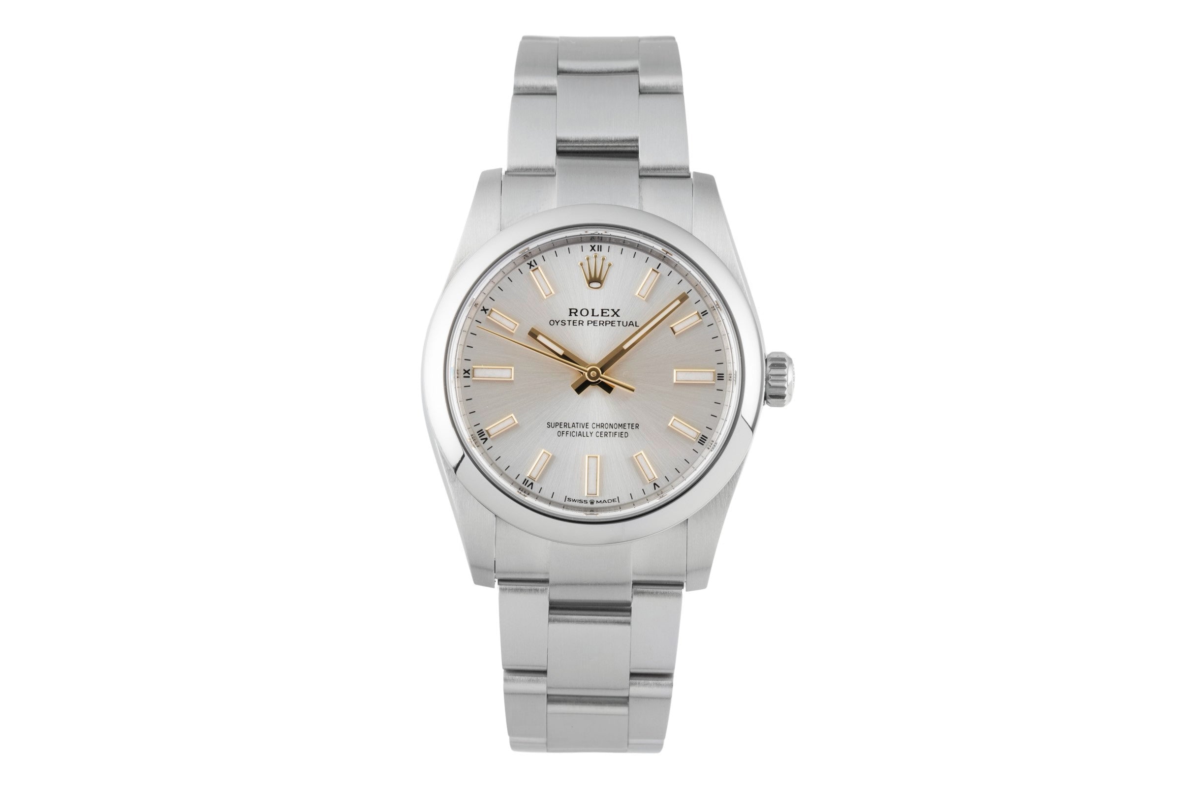 Rolex Oyster Perpetual steel automatic women's watch 124200  [2600926]