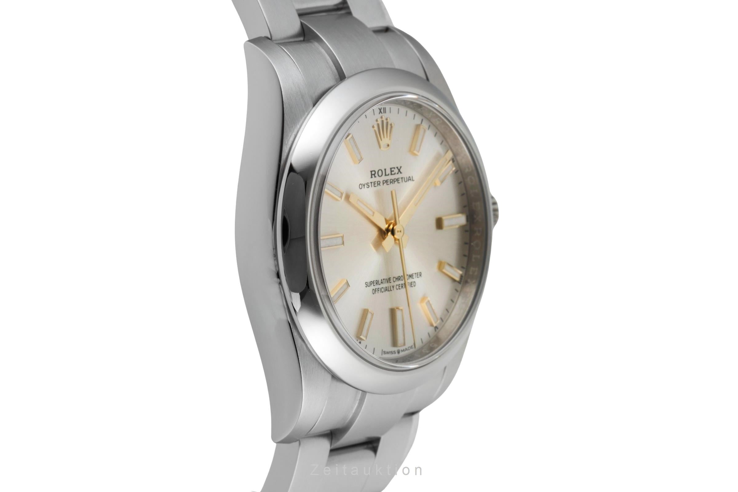 Rolex Oyster Perpetual steel automatic women's watch 124200  [2600926]