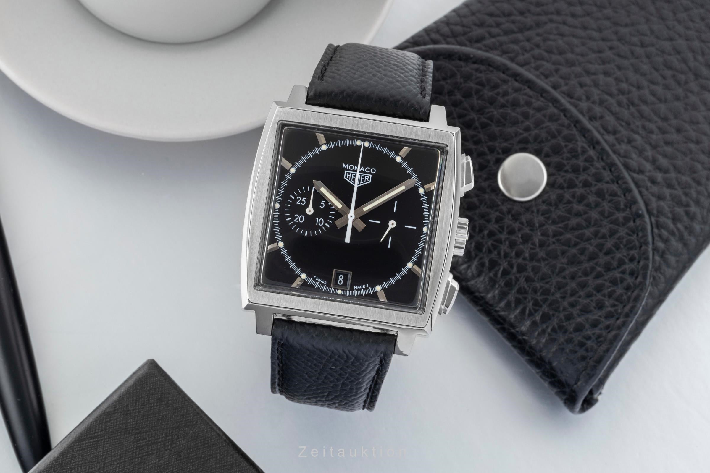 Tag Heuer Monaco cronógrafo acero automático reloj para caballeros CS2110 Limited  [2600927]