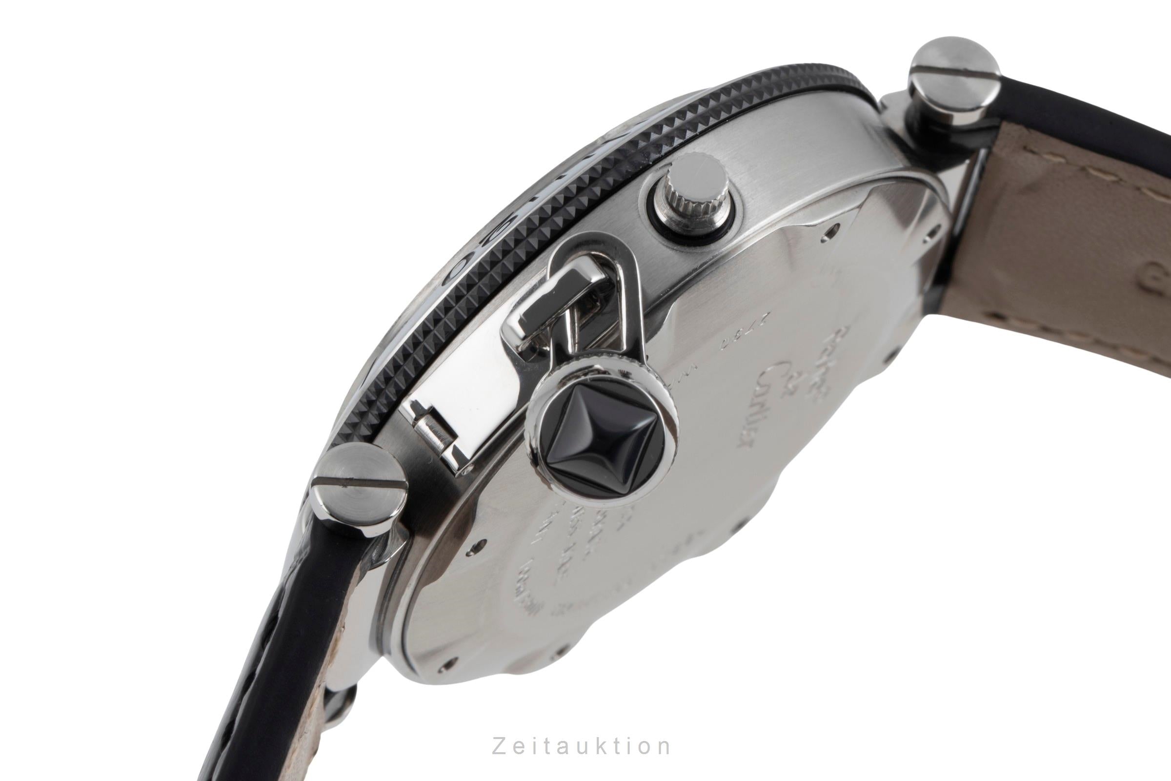 Cartier Pasha Seatimer Automatik Edelstahl Herrenuhr Ref. W31077U2 Papiere 2011 [2600928]