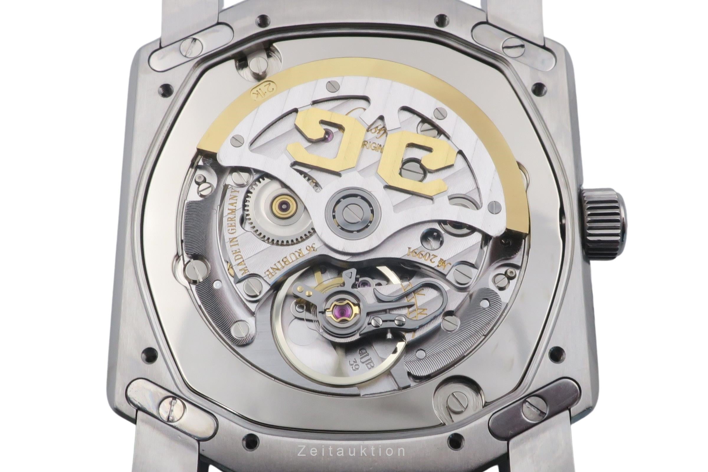 Glashütte Senator steel automatic men's watch 39-45-04-04-04  [2600931]