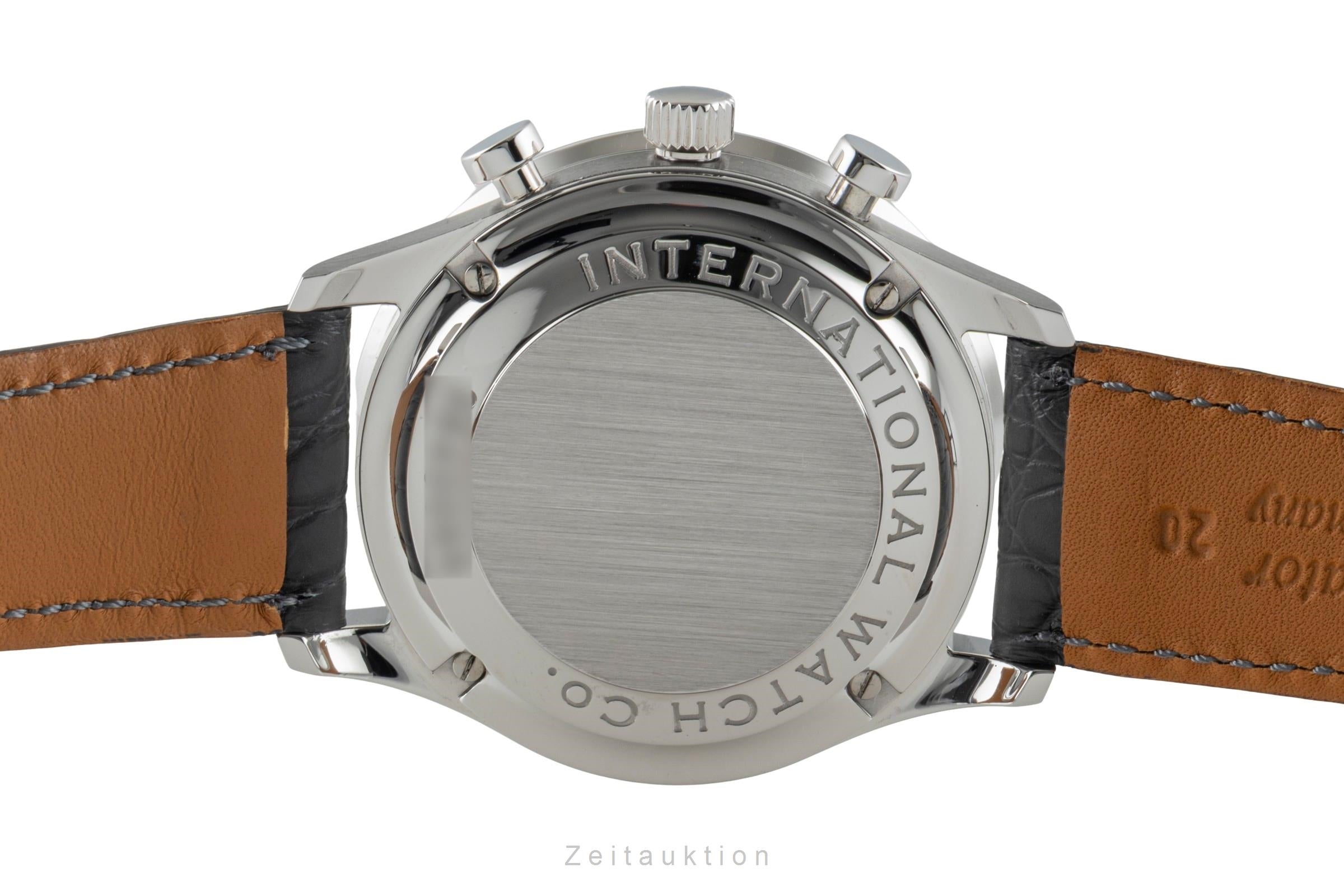 IWC Portugieser Chronograph Stahl Automatik Herrenuhr Ref. IW371447 VP: 9100 € [2600932]