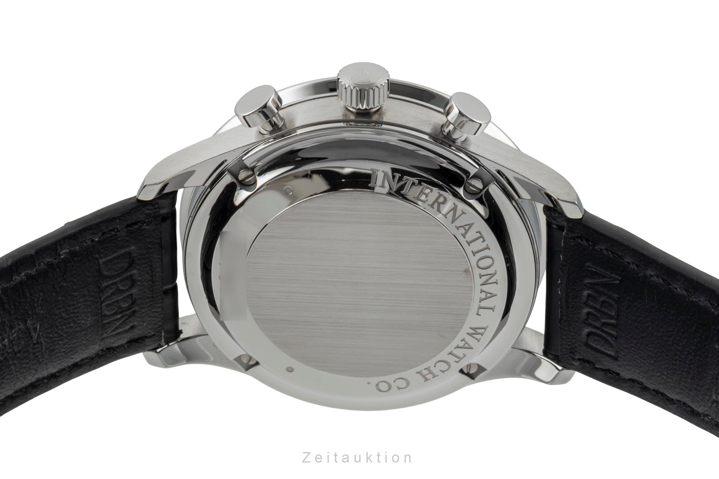 IWC Portugieser chronograph steel automatic men's watch IW371447 LP: 9100EUR  [2600933]