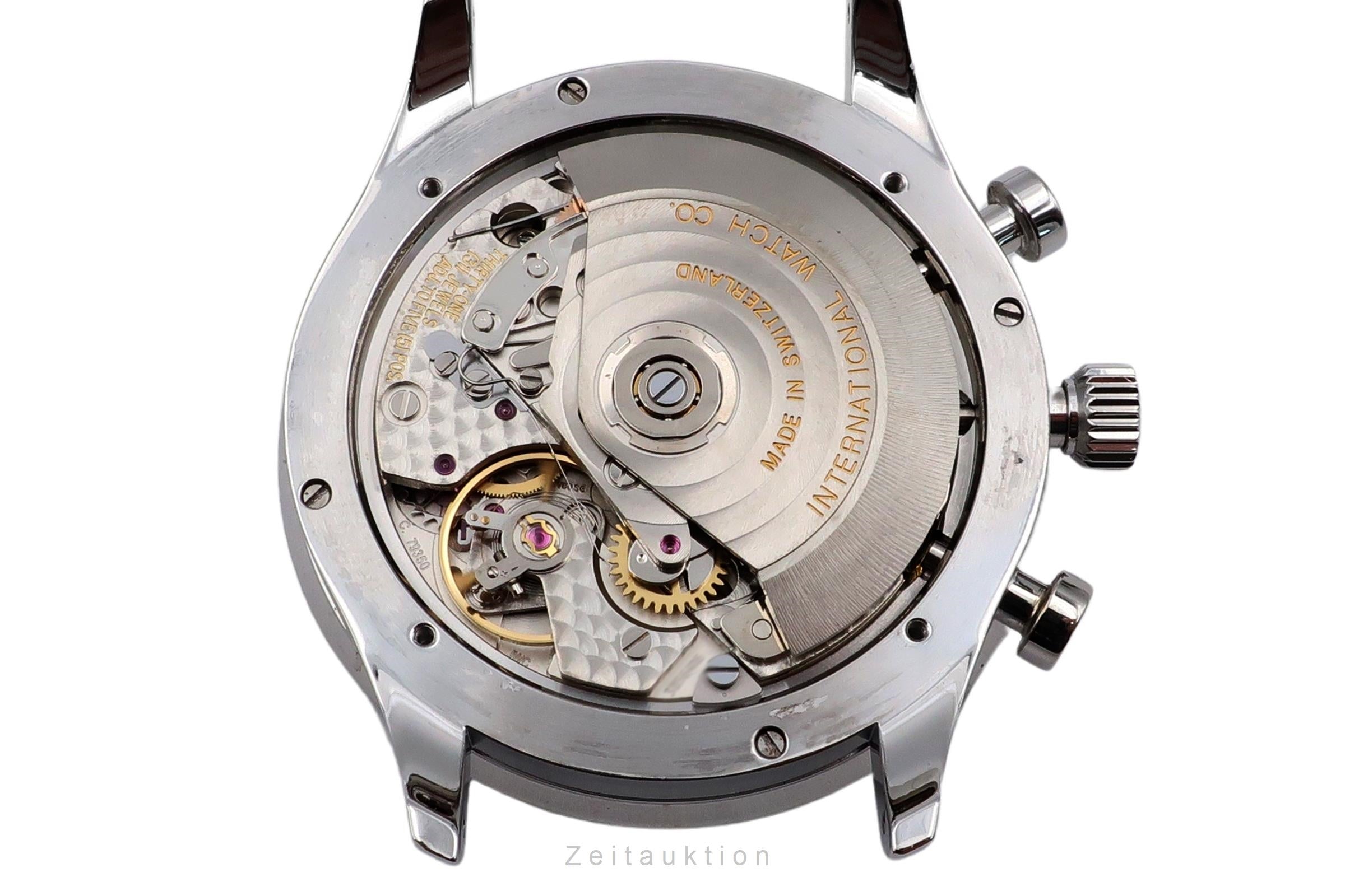 IWC Portugieser chronograph steel automatic men's watch IW371447 LP: 9100EUR  [2600933]