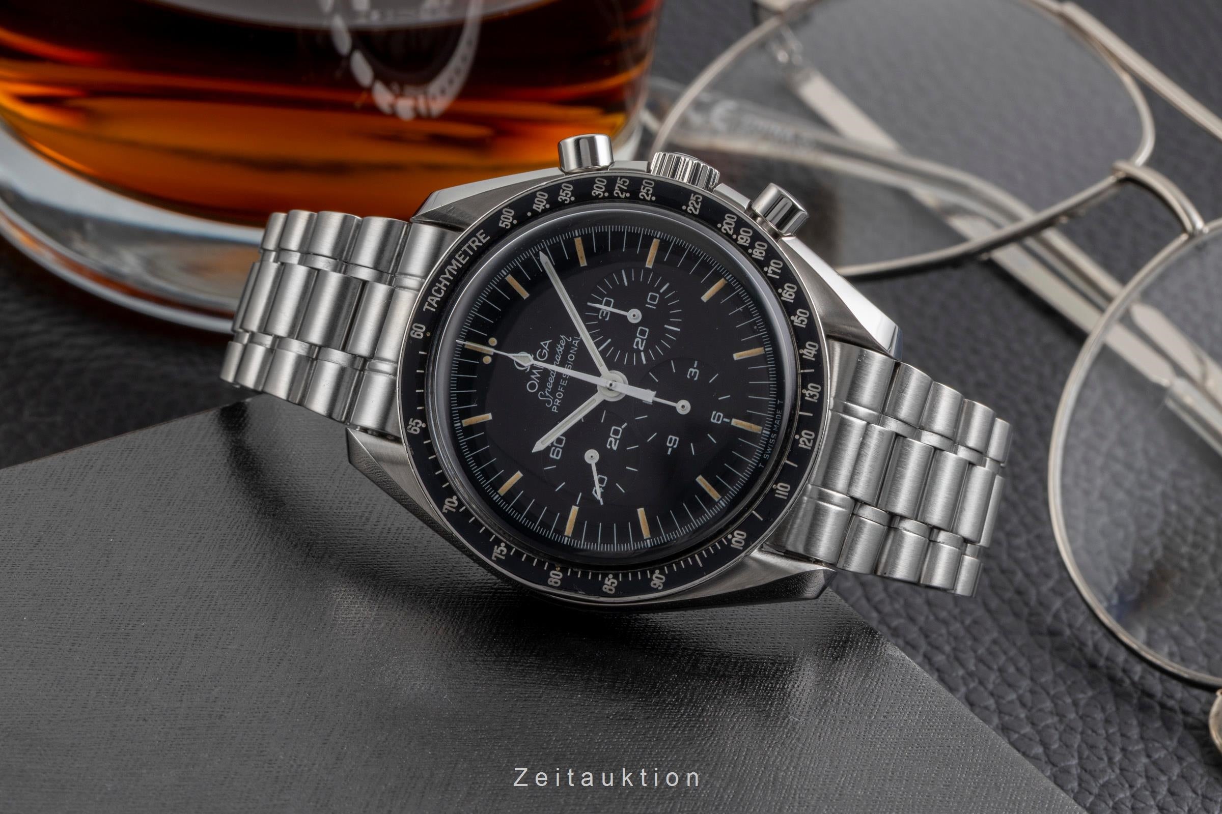 Omega Speedmaster Moonwatch cronógrafo acero cuerda manual reloj para caballeros ST145022  [2600934]