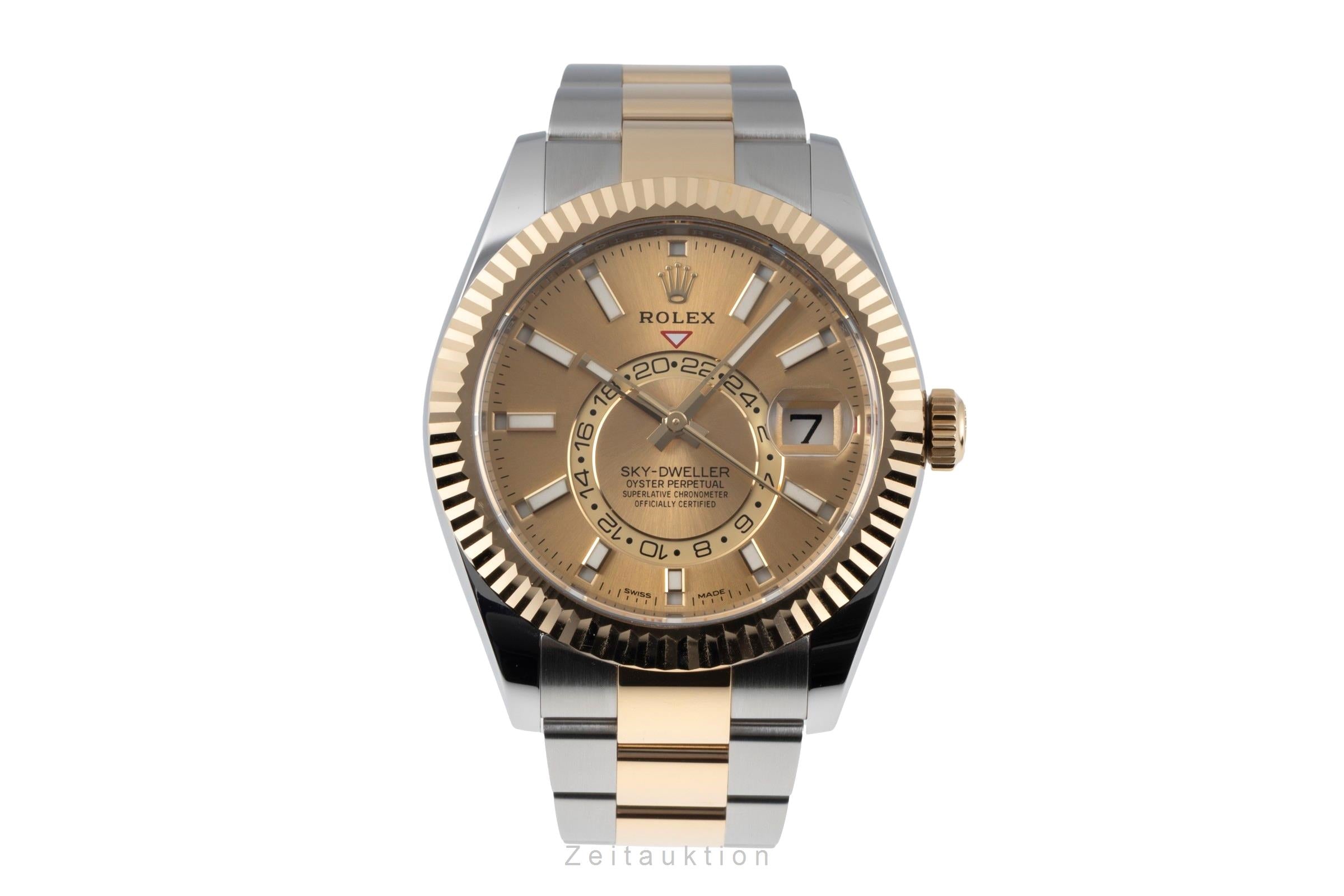 Rolex Sky-Dweller steel / gold automatic men's watch 326933 LP: 22550EUR  [2600935]