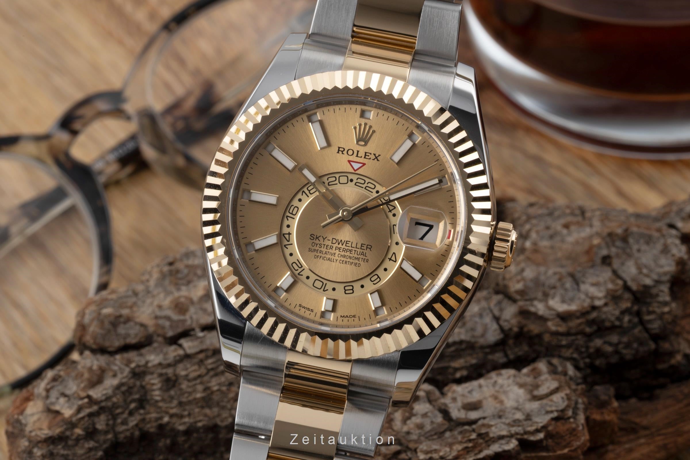 Rolex Sky-Dweller steel / gold automatic men's watch 326933 LP: 22550EUR  [2600935]