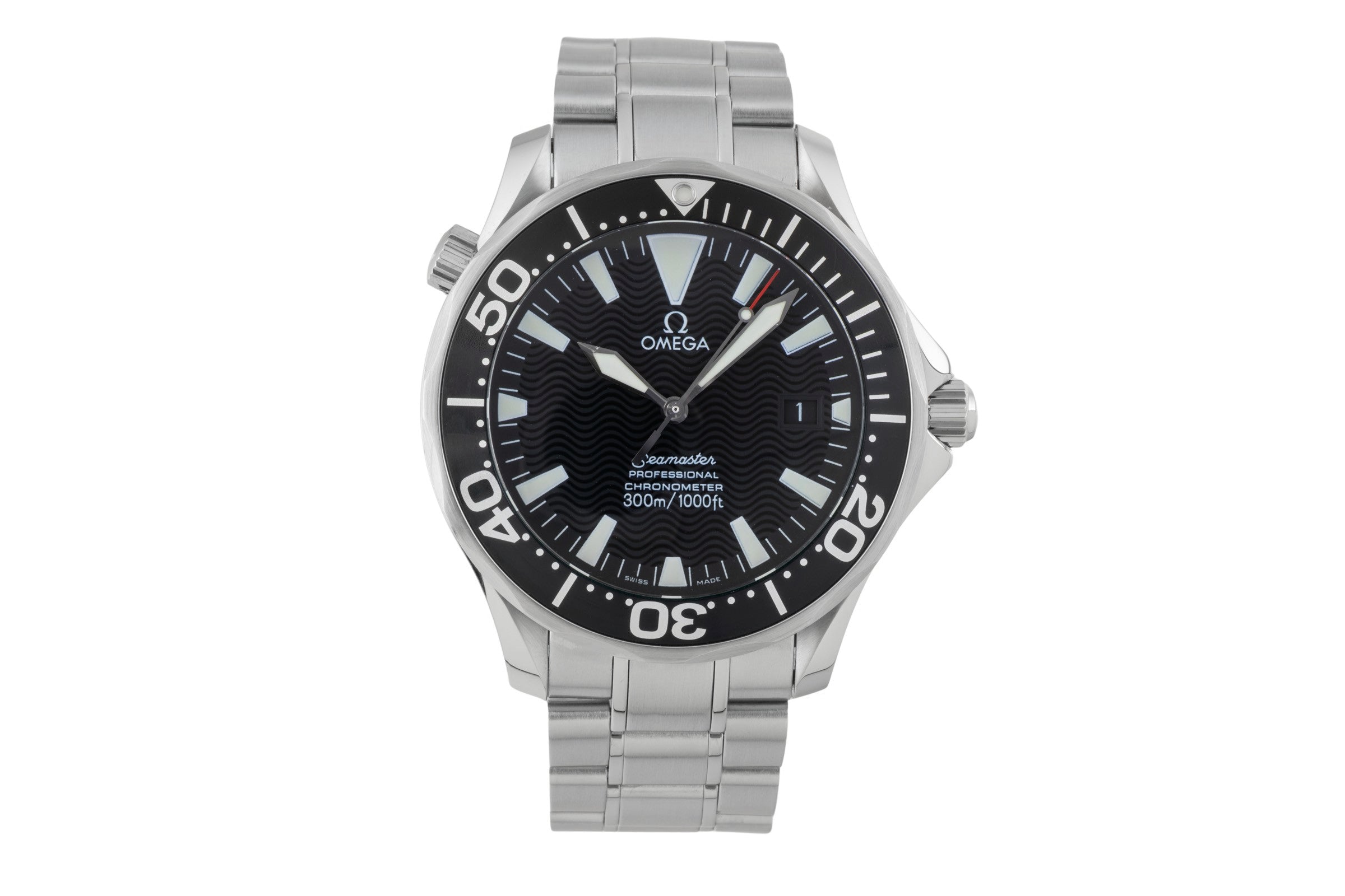 Omega Seamaster Professional Diver 300M Stahl Automatik Herrenuhr 2254.50.00  [2600938]