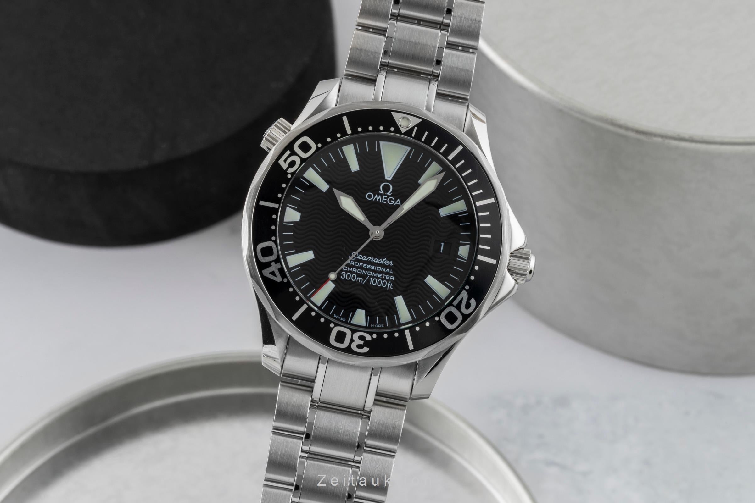 Omega Seamaster Professional Diver 300M Stahl Automatik Herrenuhr 2254.50.00  [2600938]
