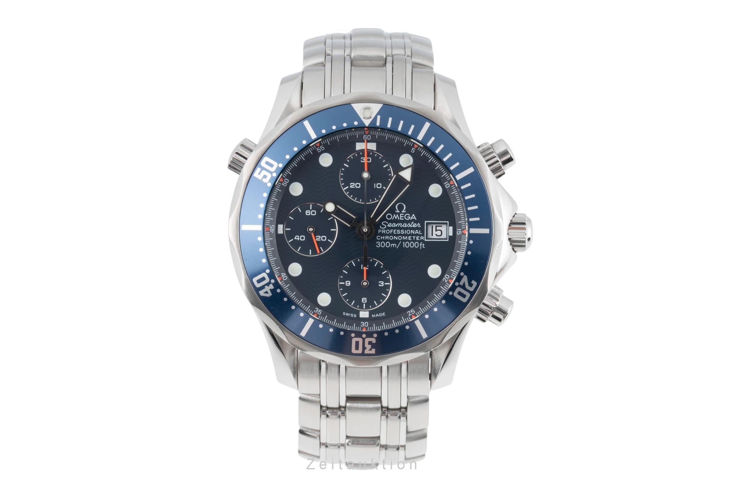 Omega Seamaster chronograph steel automatic Kal. 1164 Ref. 2599.80