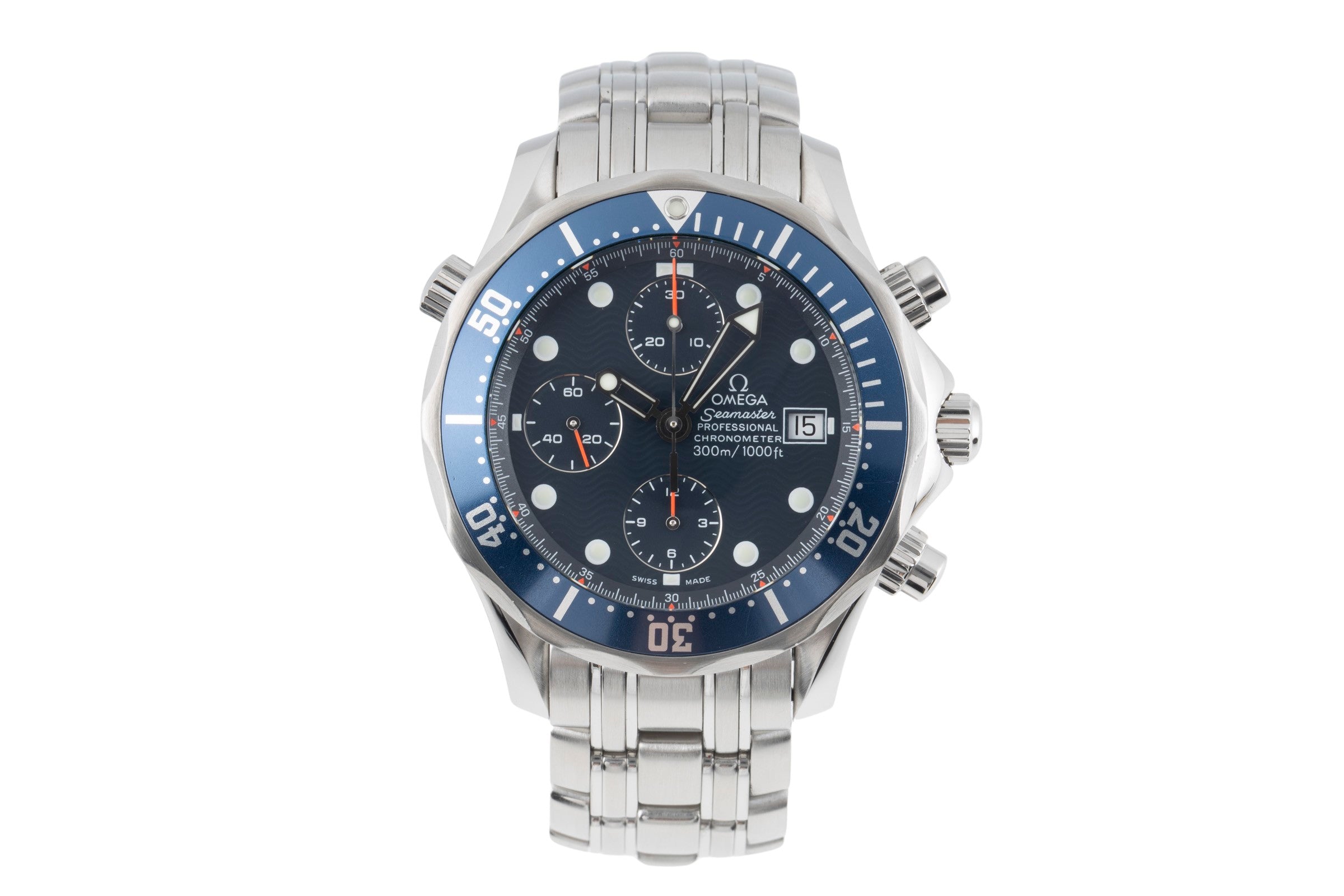 Omega Seamaster chronograph steel automatic Kal. 1164 Ref. 2599.80
