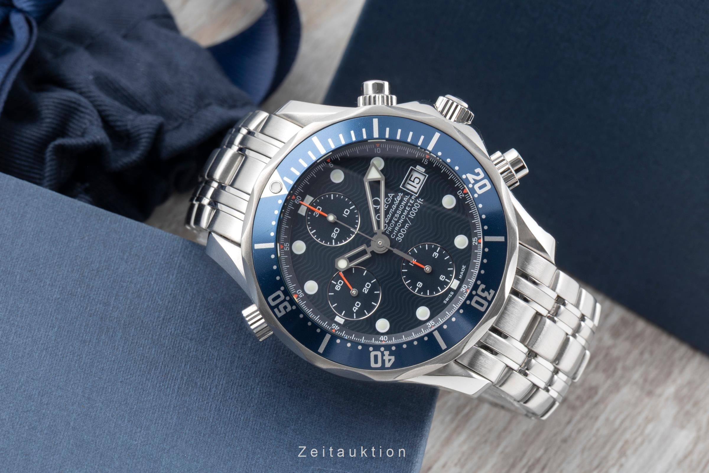 Omega Seamaster chronograph steel automatic Kal. 1164 Ref. 2599.80
