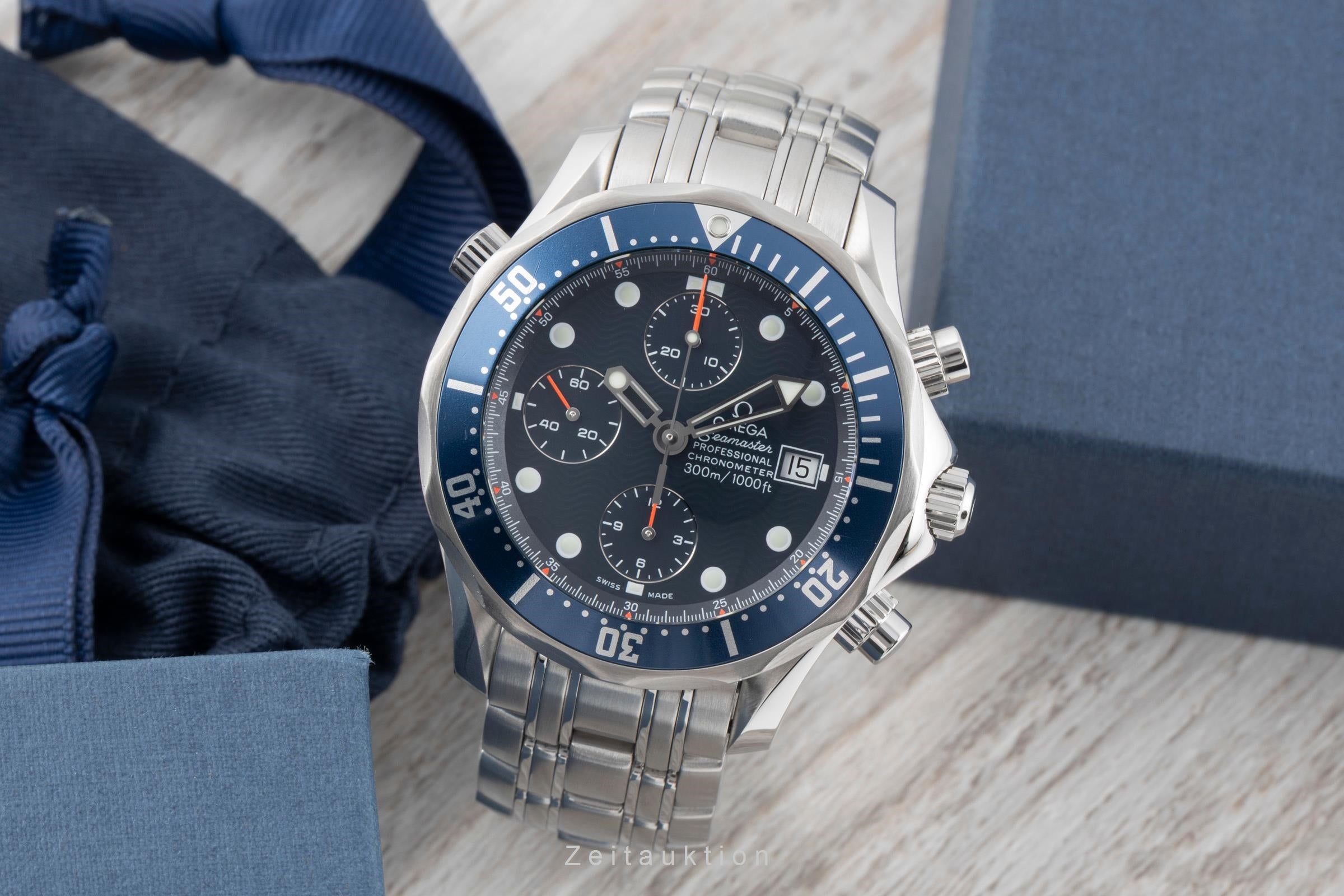 Omega Seamaster chronograph steel automatic men's watch 2599.80.00  [2600939]