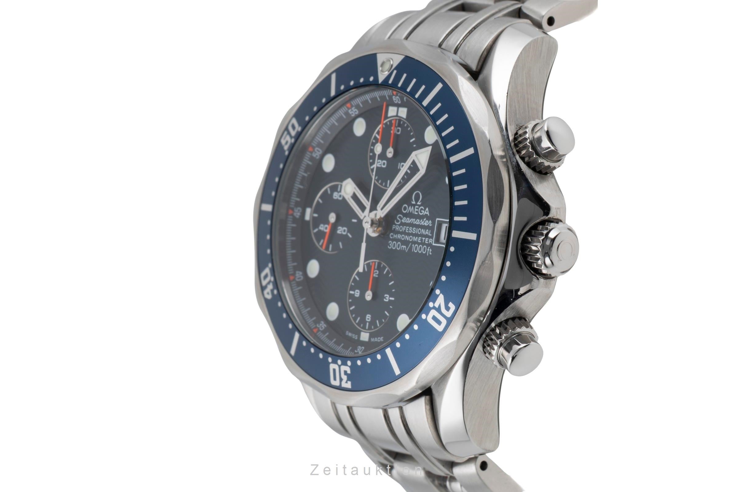 Omega Seamaster chronograph steel automatic men's watch 2599.80.00  [2600939]