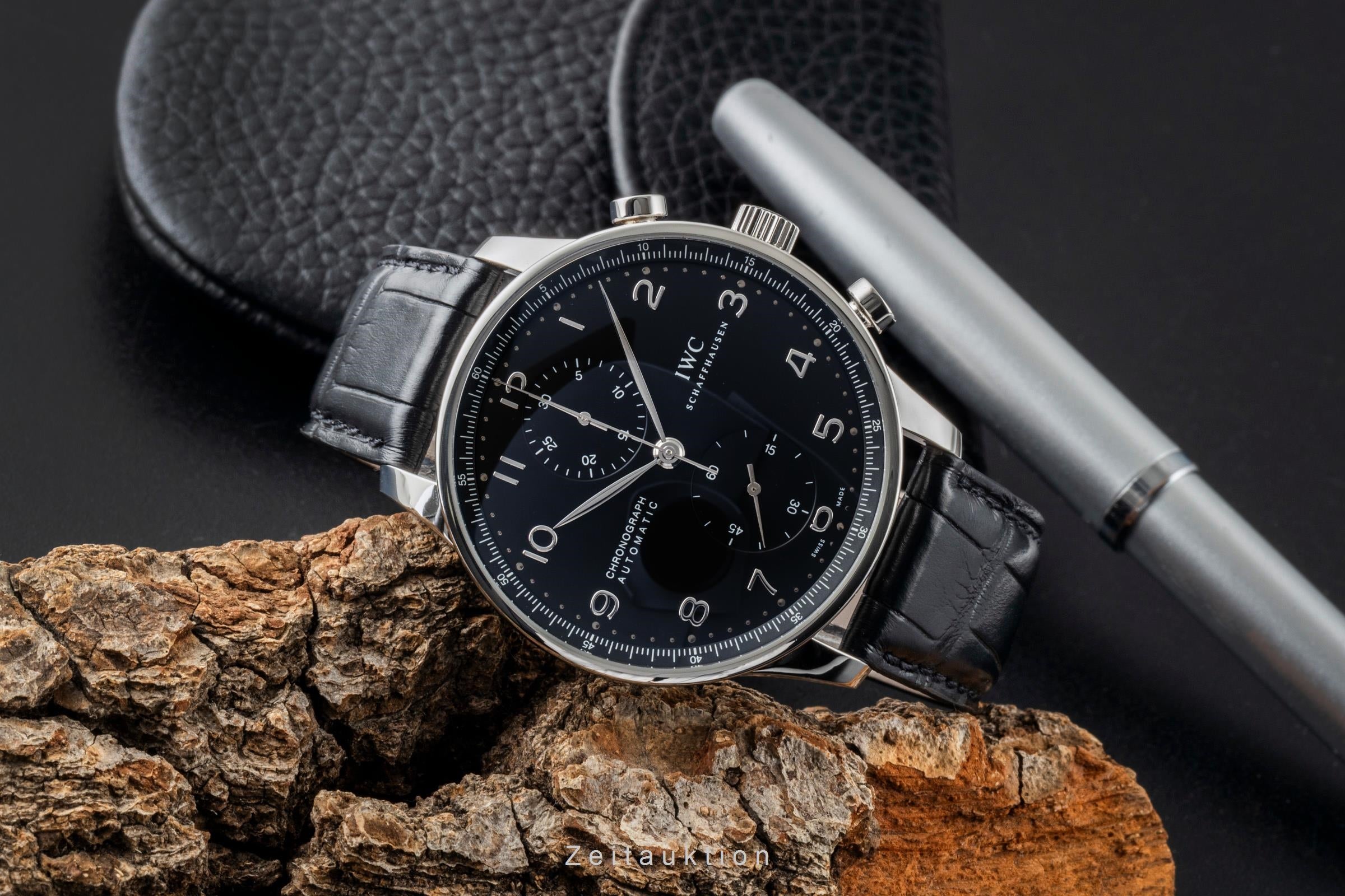 IWC Portugieser Chronograph Stahl Automatik Herrenuhr Ref. IW371447 VP: 9100 € [2600940]
