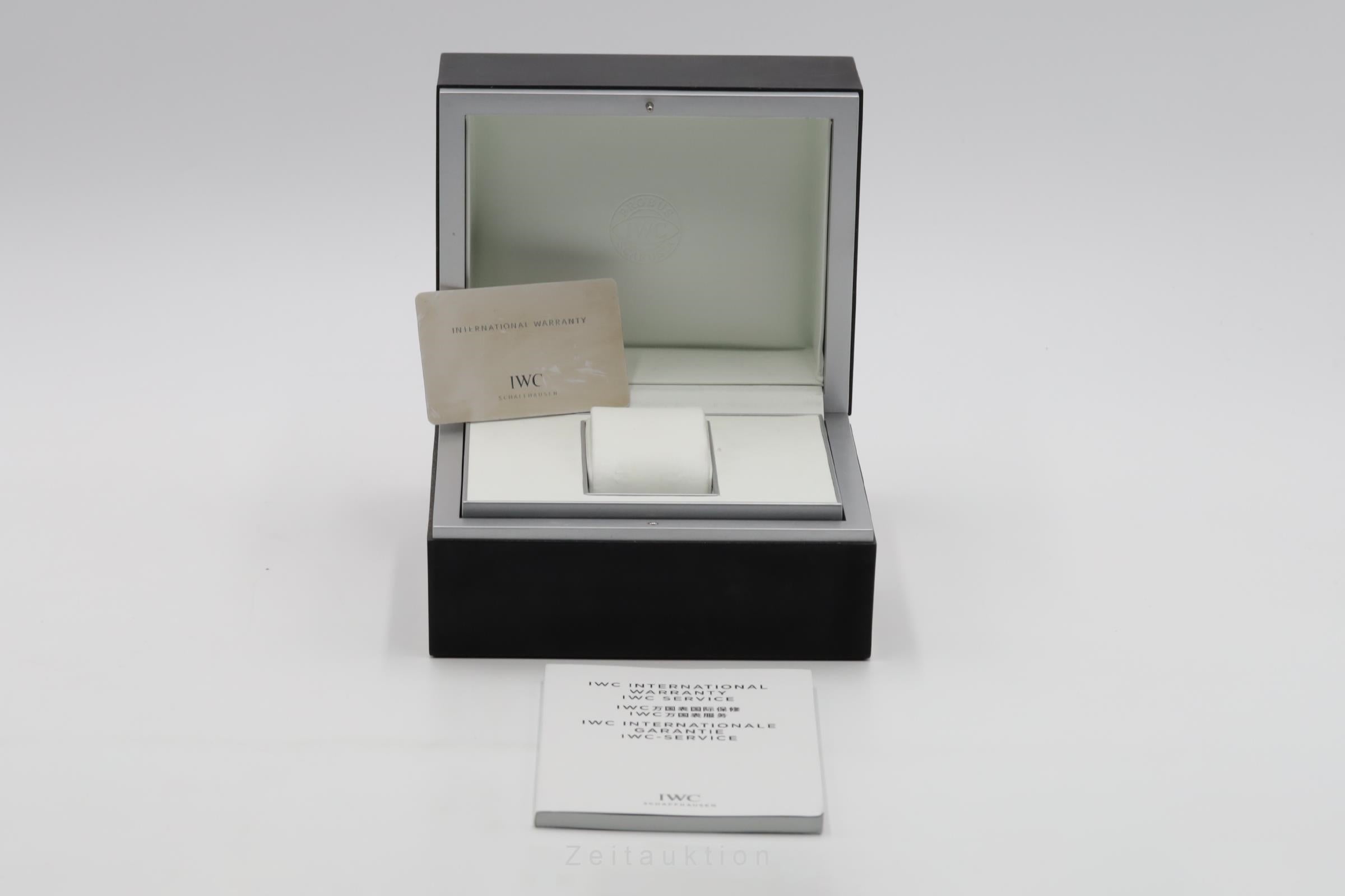 IWC Portugieser Chronograph Stahl Automatik Herrenuhr Ref. IW371447 VP: 9100 € [2600940]