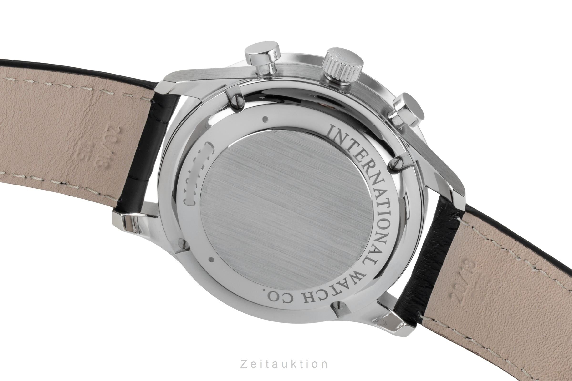 IWC Portugieser Chronograph Stahl Automatik Herrenuhr Ref. IW371447 VP: 9100 € [2600940]