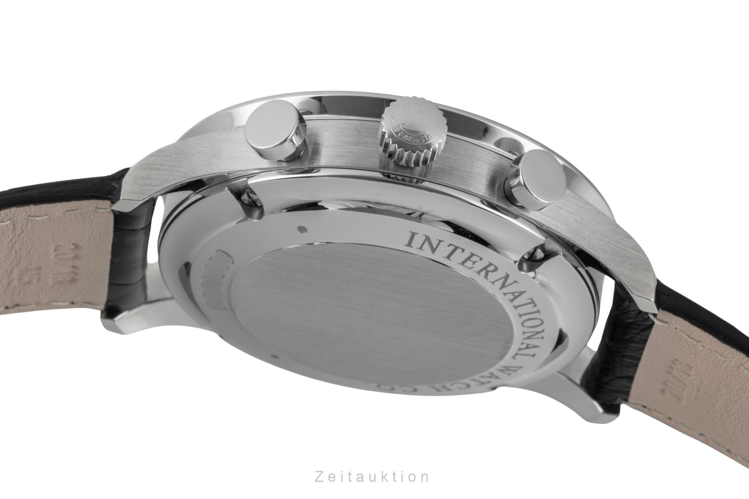 IWC Portugieser Chronograph Stahl Automatik Herrenuhr Ref. IW371447 VP: 9100 € [2600940]