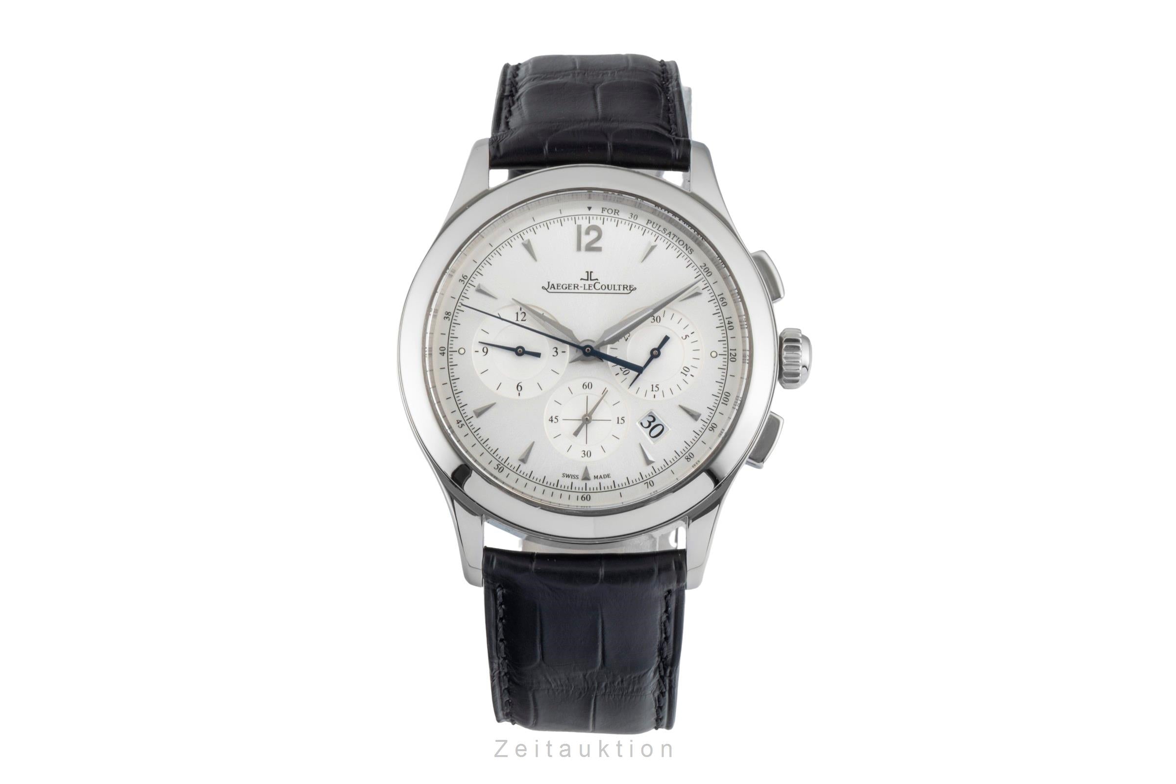 Jaeger LeCoultre Master Control chronograph steel automatic Kal